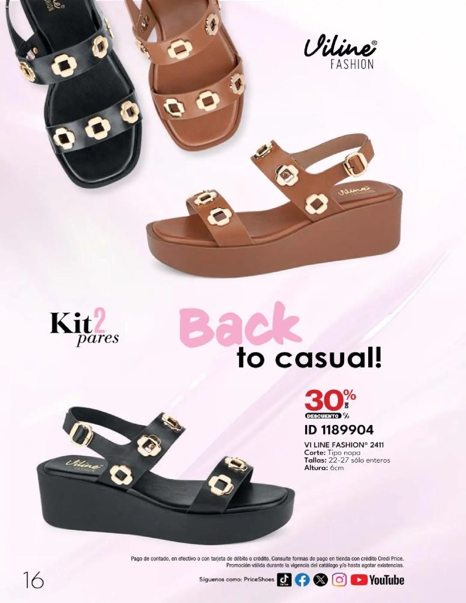 Price Shoes catálogo 10 Pagos Sin Intereses