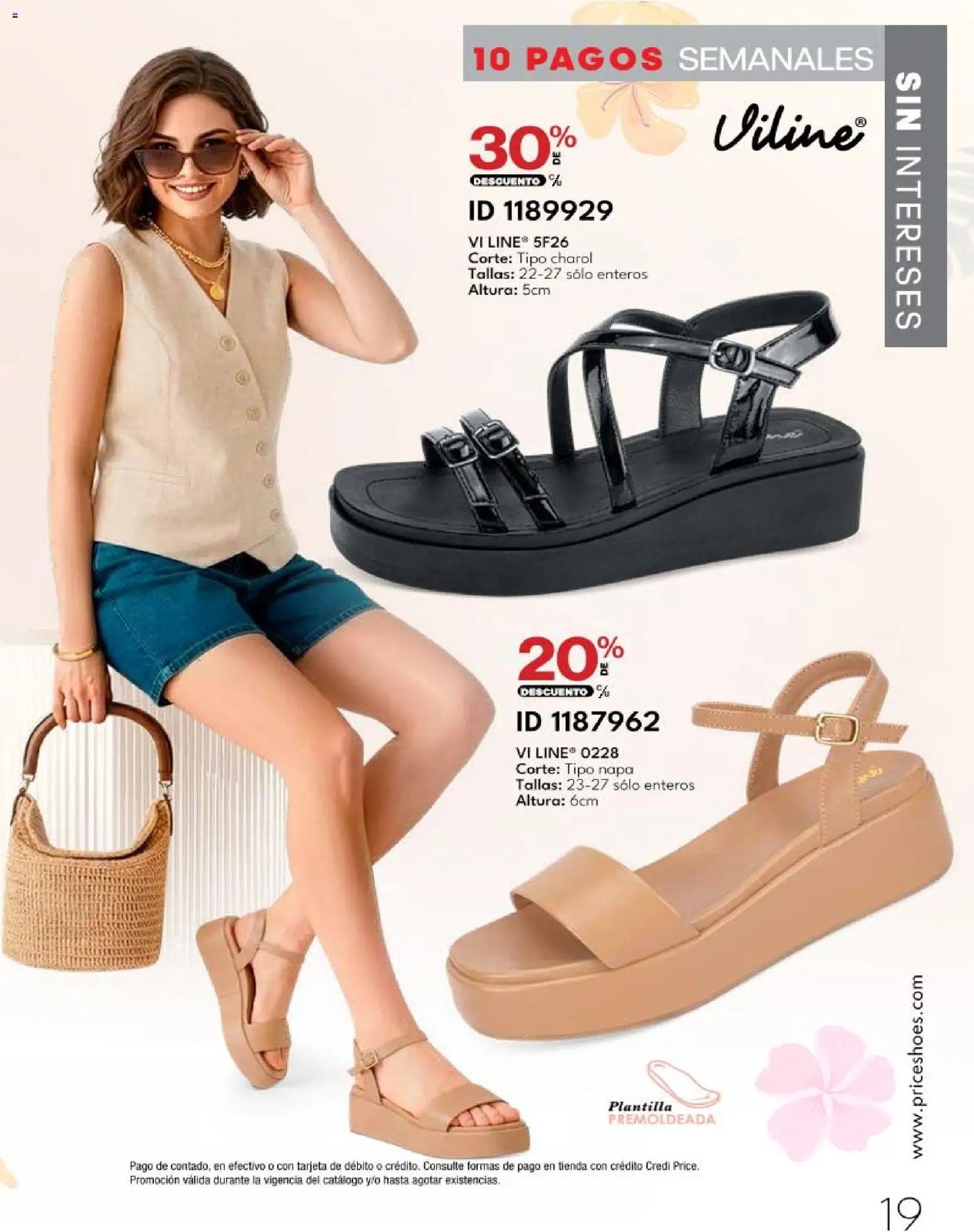 Price Shoes catálogo 10 Pagos Sin Intereses
