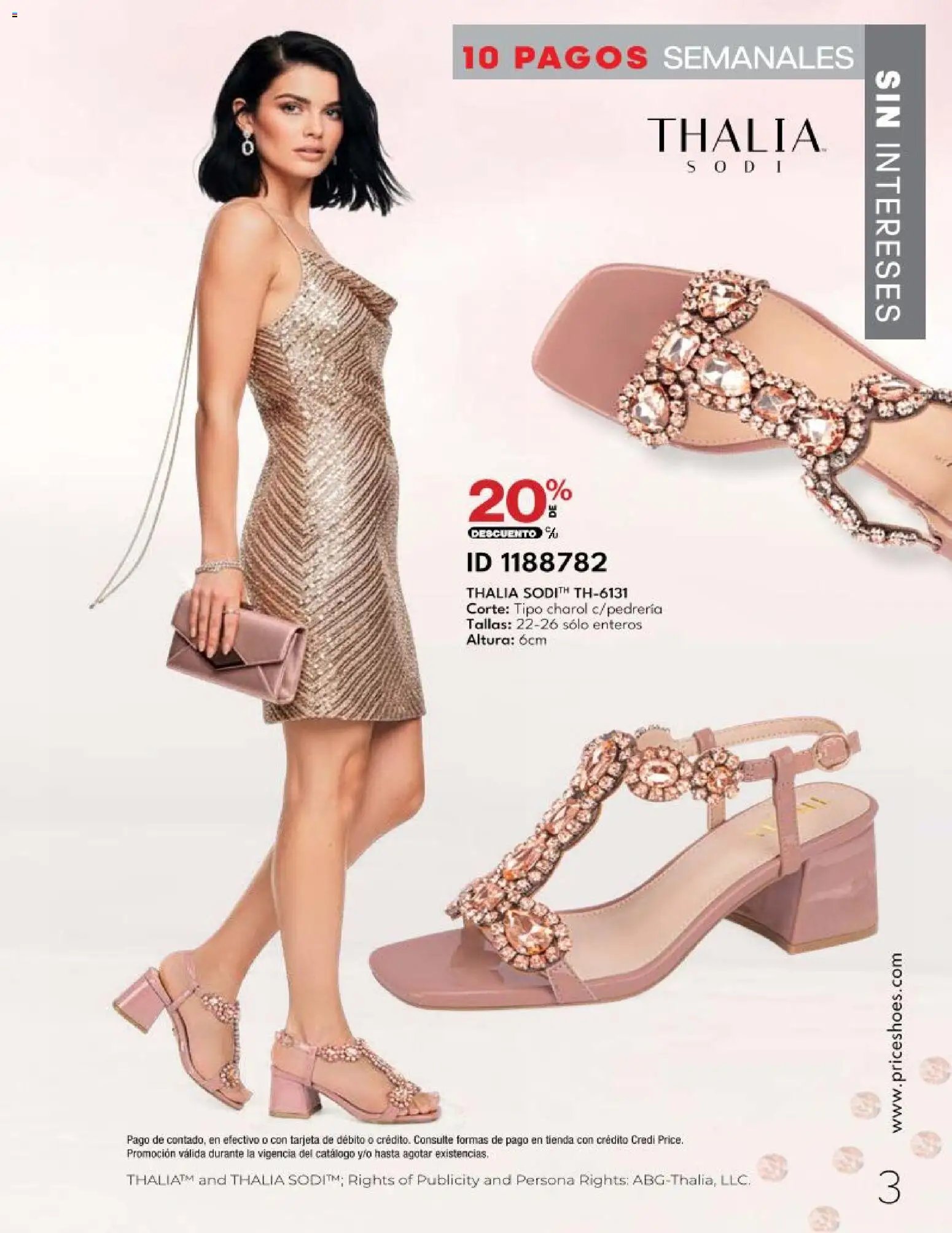 Price Shoes catálogo 10 Pagos Sin Intereses