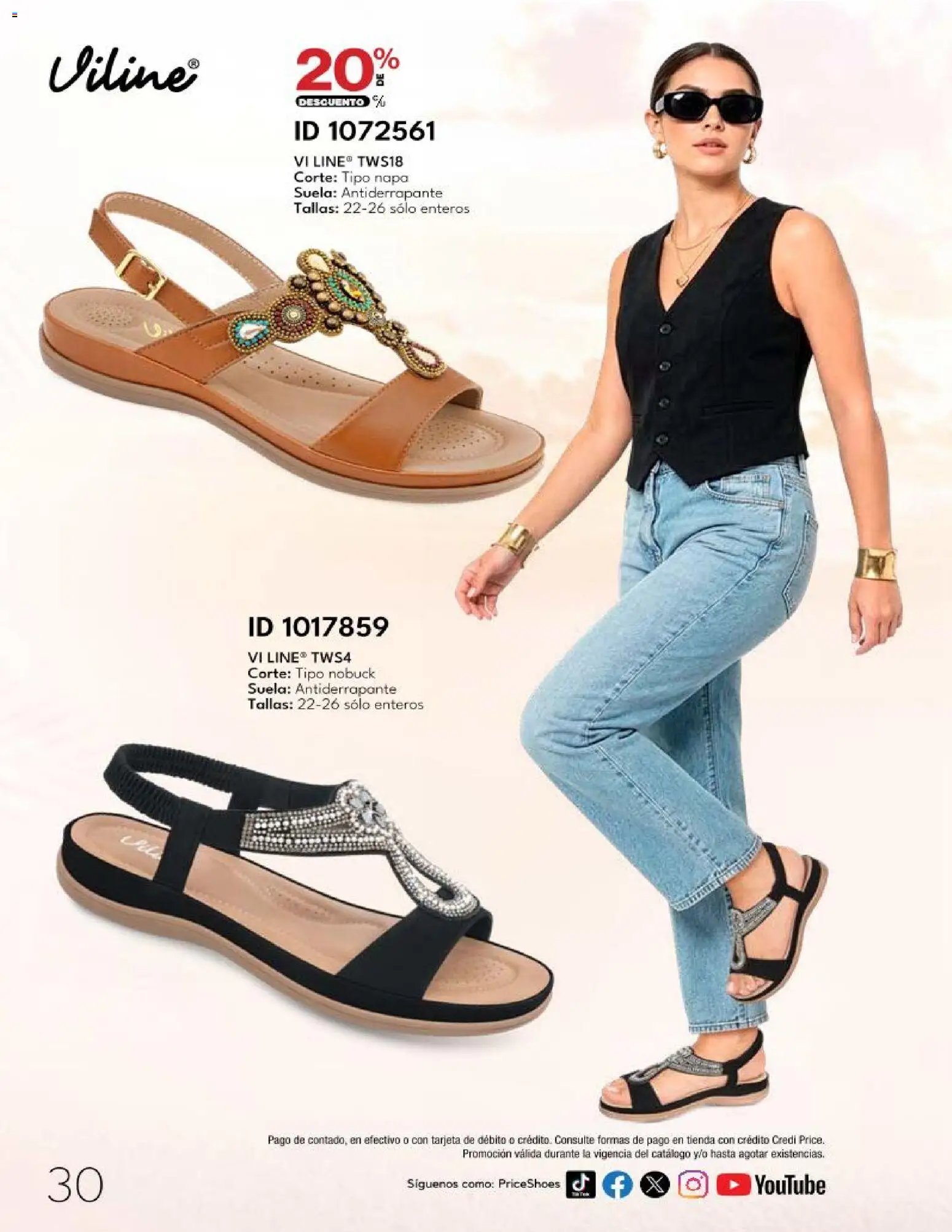 Price Shoes catálogo 10 Pagos Sin Intereses