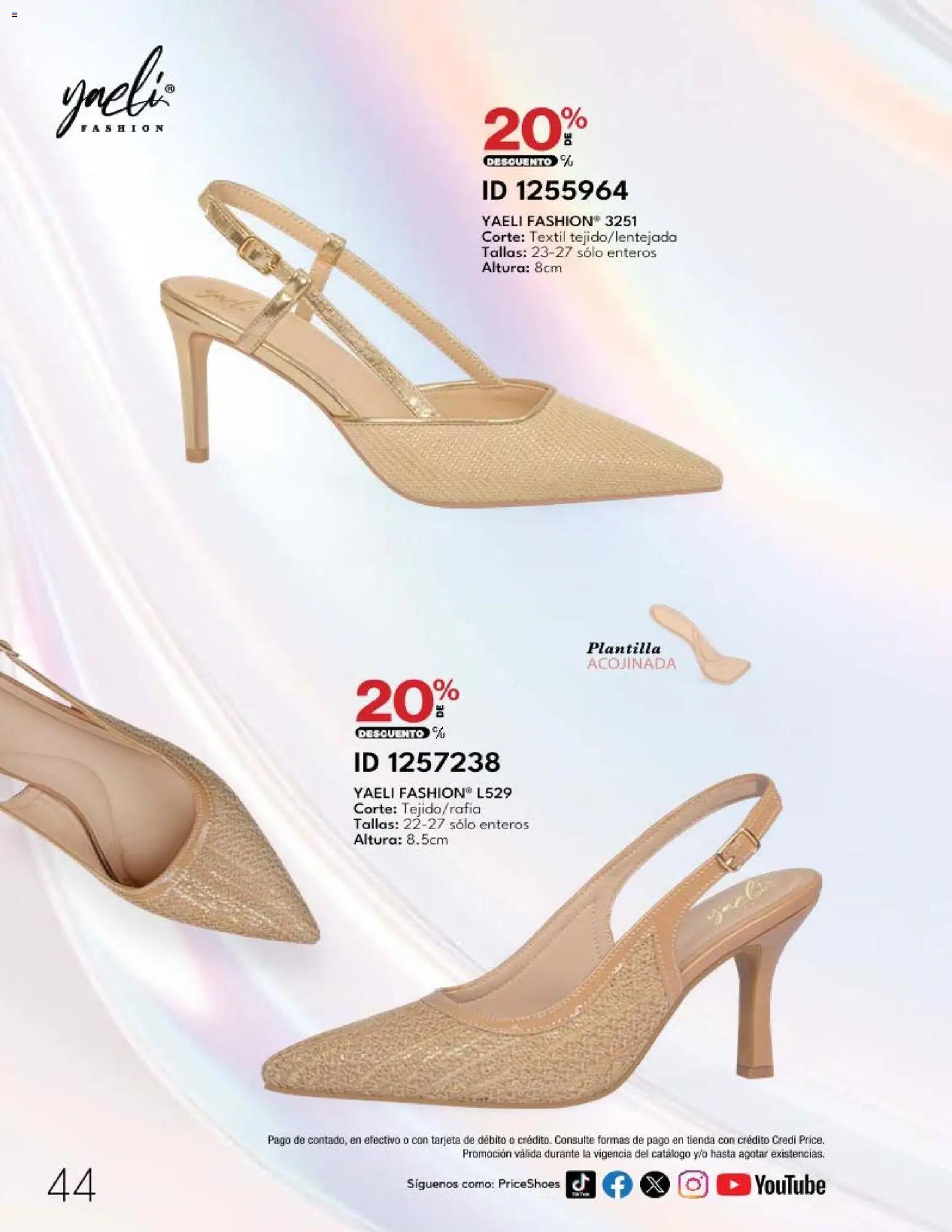 Price Shoes catálogo 10 Pagos Sin Intereses