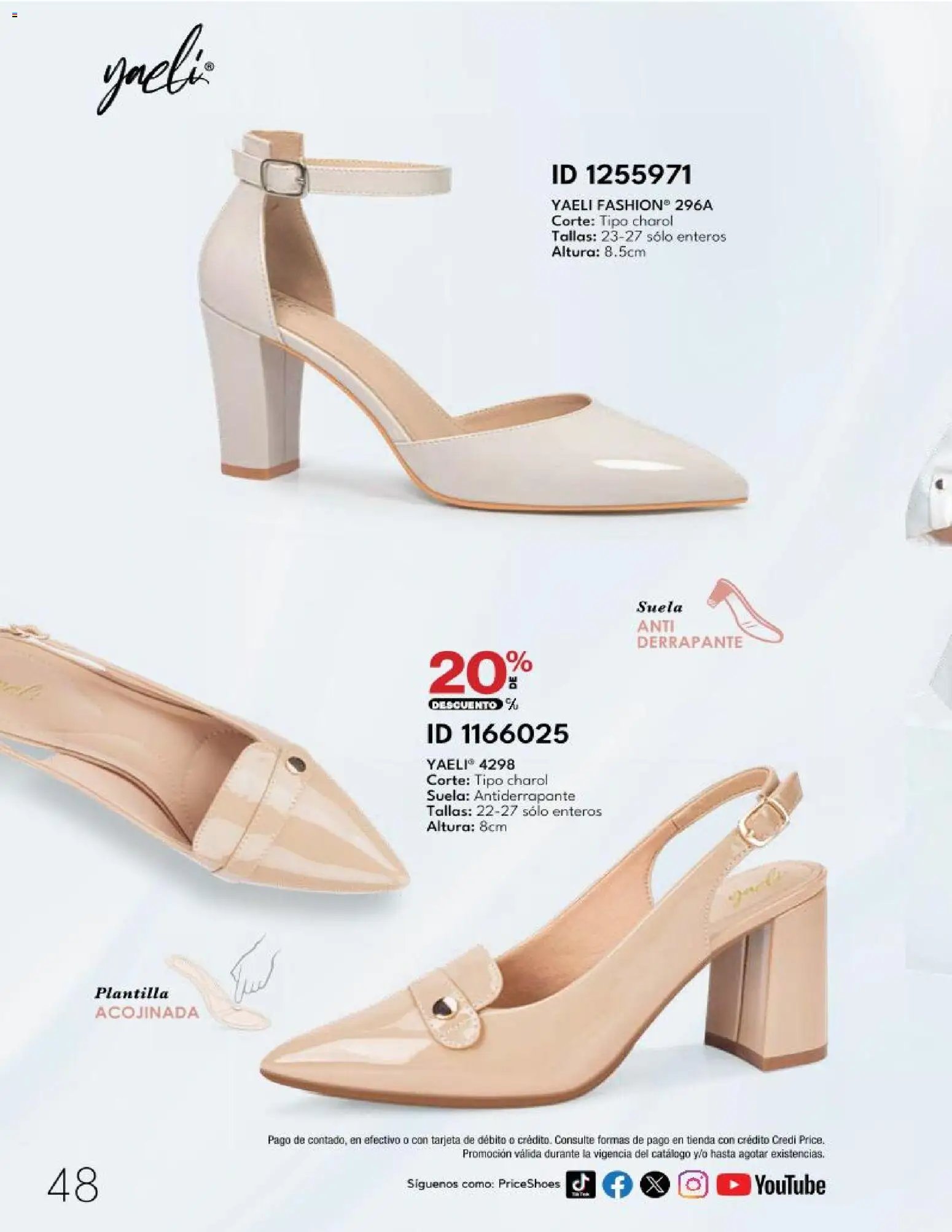 Price Shoes catálogo 10 Pagos Sin Intereses