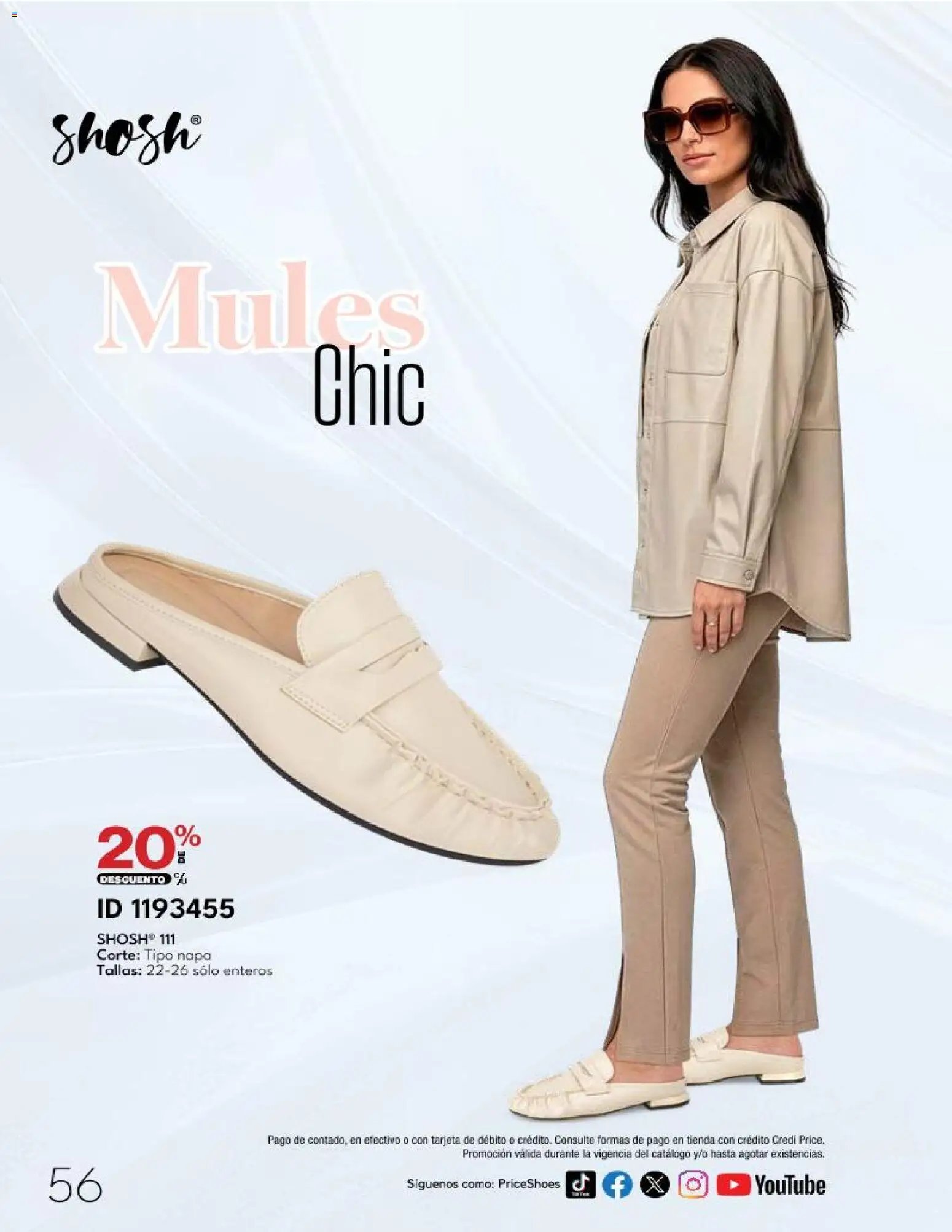 Price Shoes catálogo 10 Pagos Sin Intereses