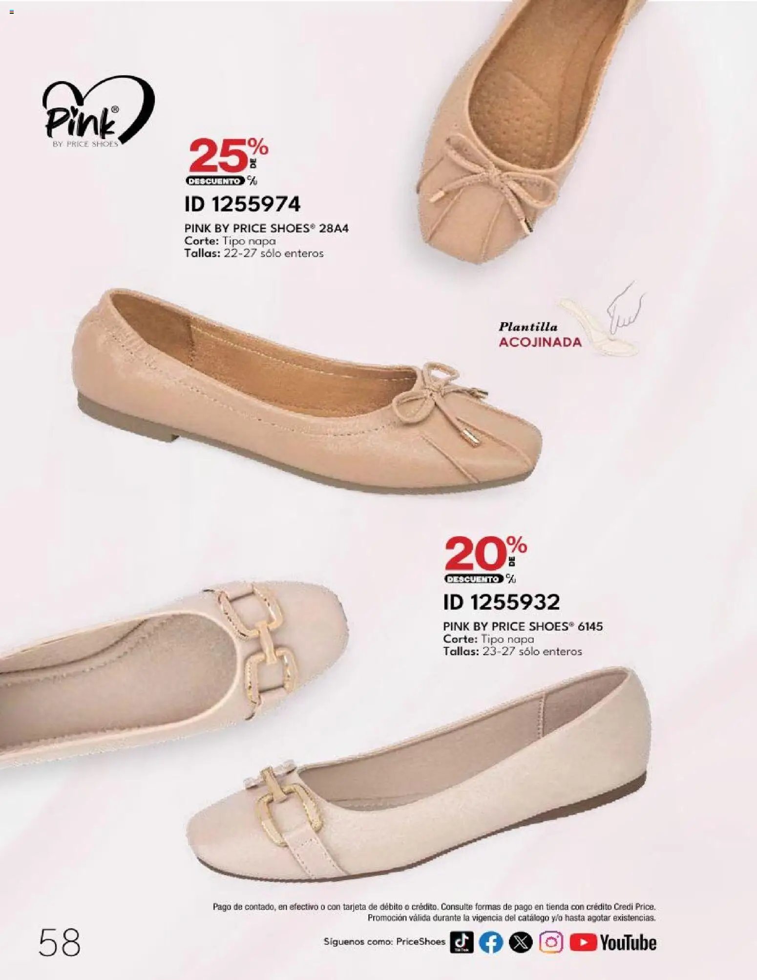 Price Shoes catálogo 10 Pagos Sin Intereses