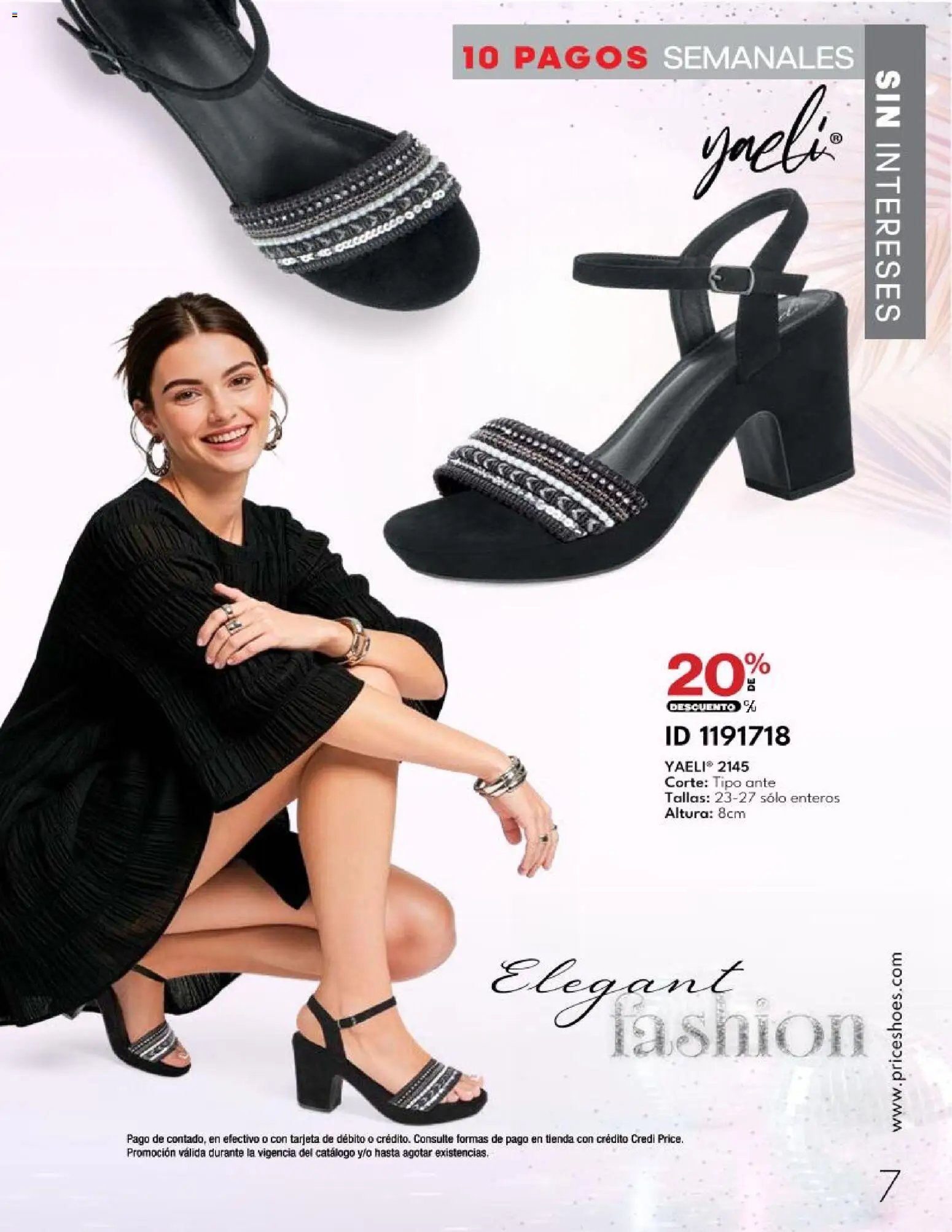 Price Shoes catálogo 10 Pagos Sin Intereses