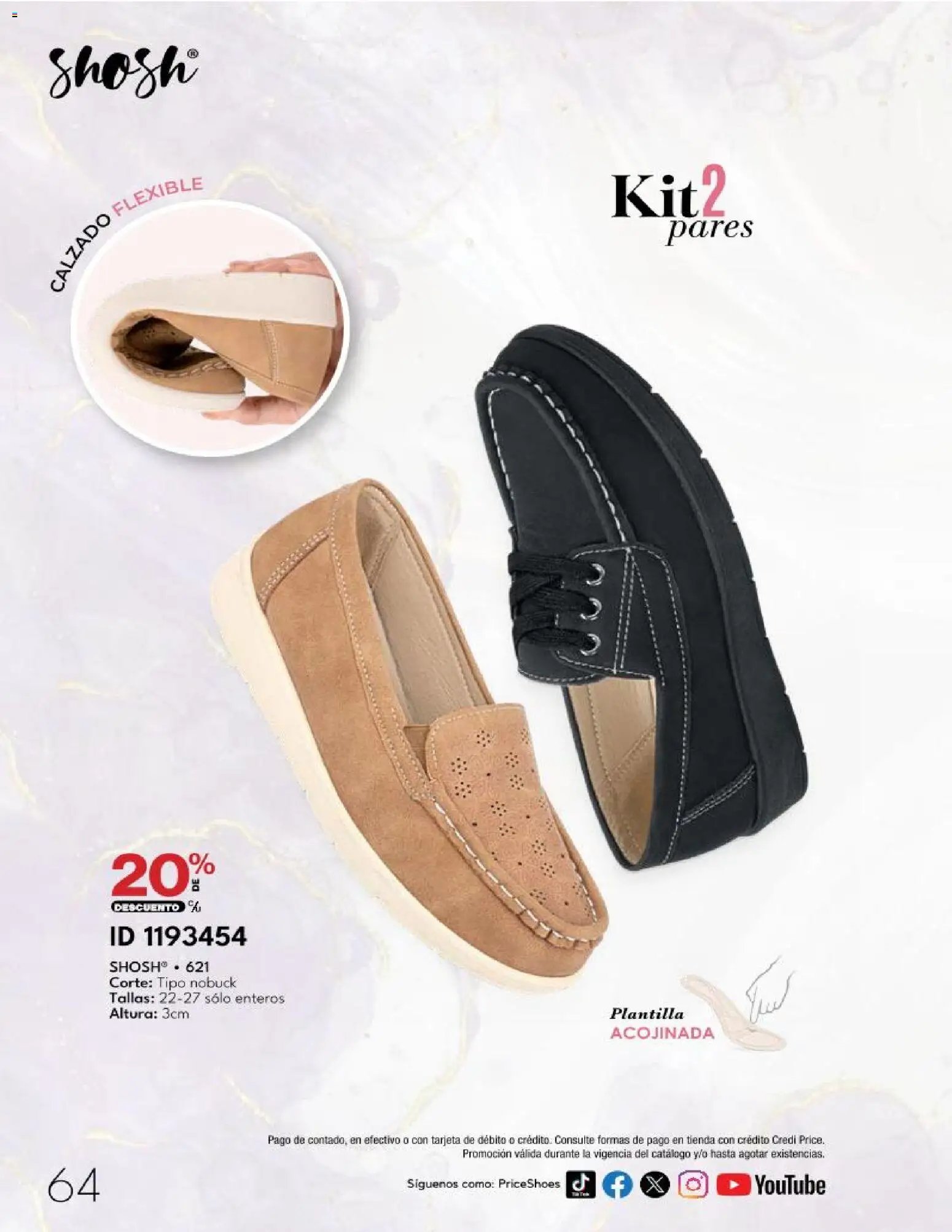 Price Shoes catálogo 10 Pagos Sin Intereses