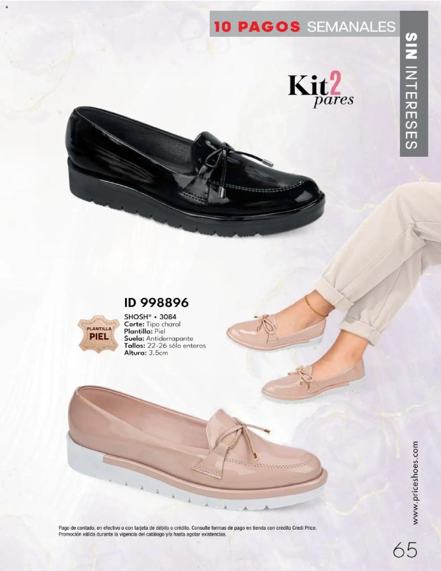 Price Shoes catálogo 10 Pagos Sin Intereses