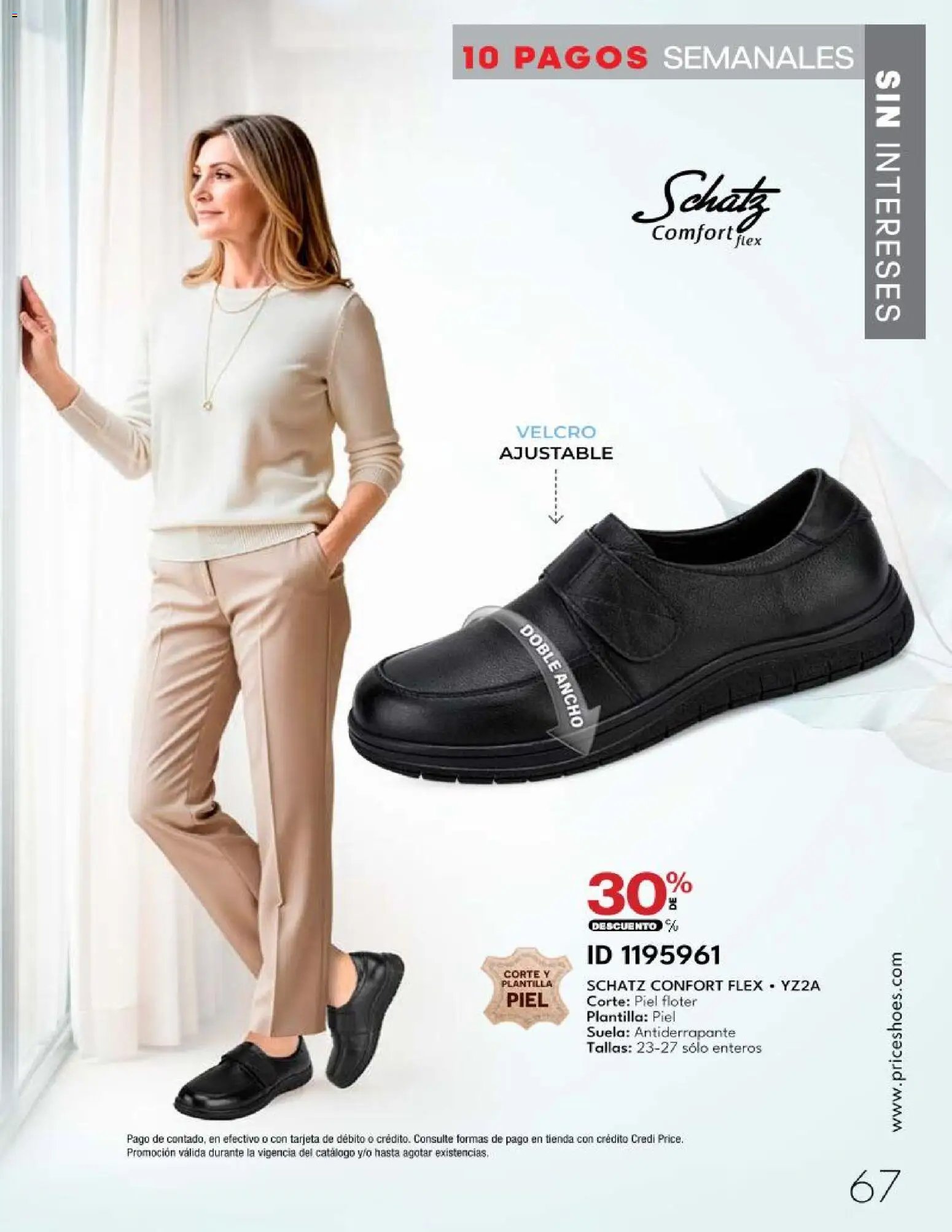 Price Shoes catálogo 10 Pagos Sin Intereses