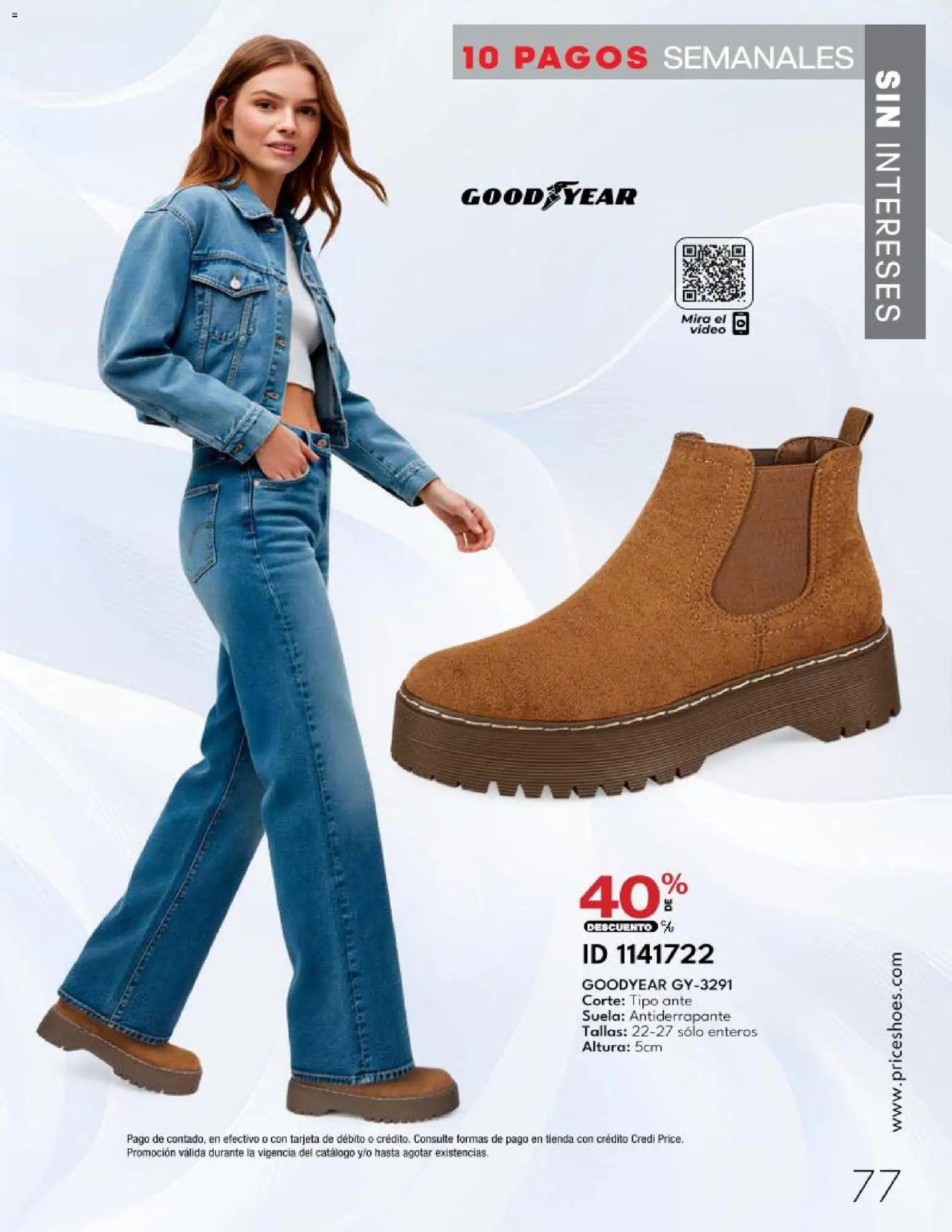 Price Shoes catálogo 10 Pagos Sin Intereses