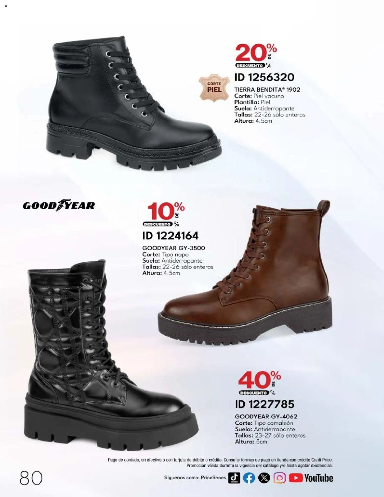 Price Shoes catálogo 10 Pagos Sin Intereses