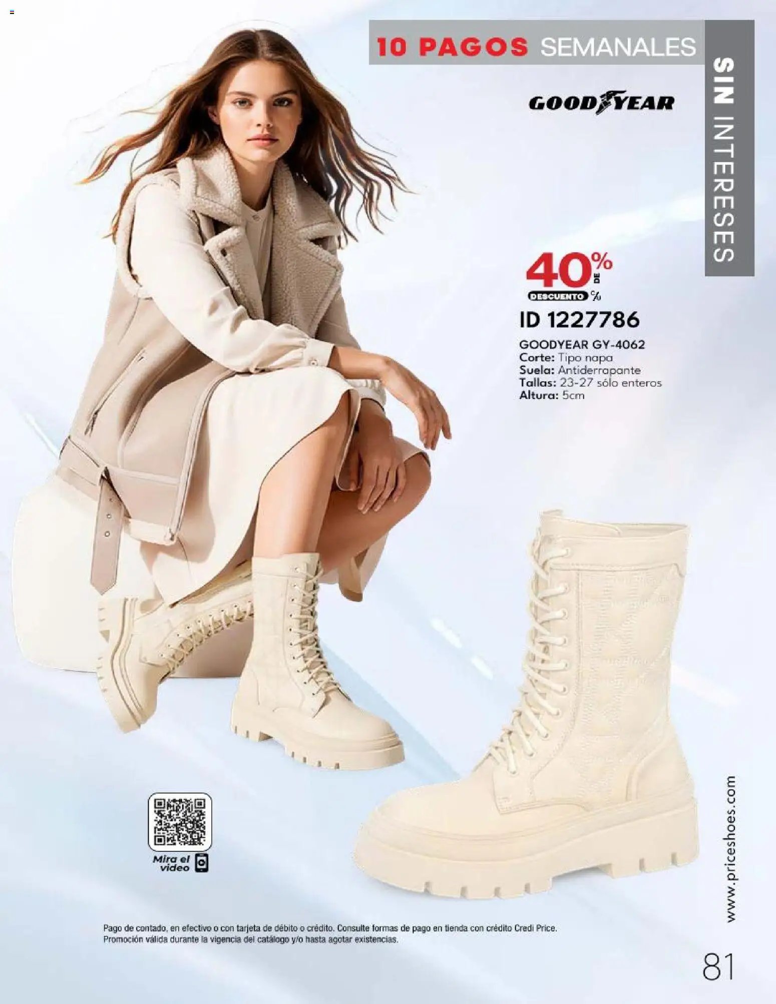Price Shoes catálogo 10 Pagos Sin Intereses