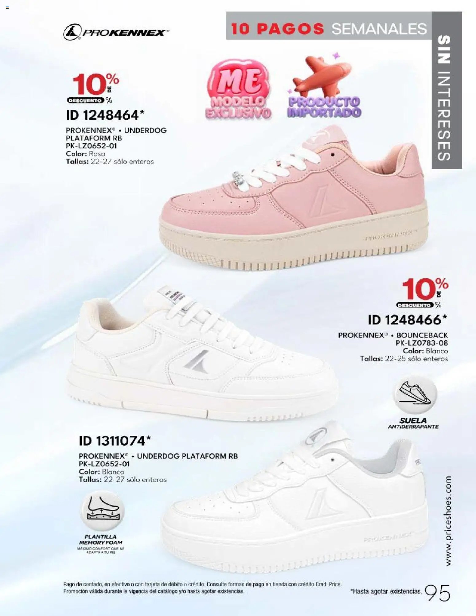 Price Shoes catálogo 10 Pagos Sin Intereses