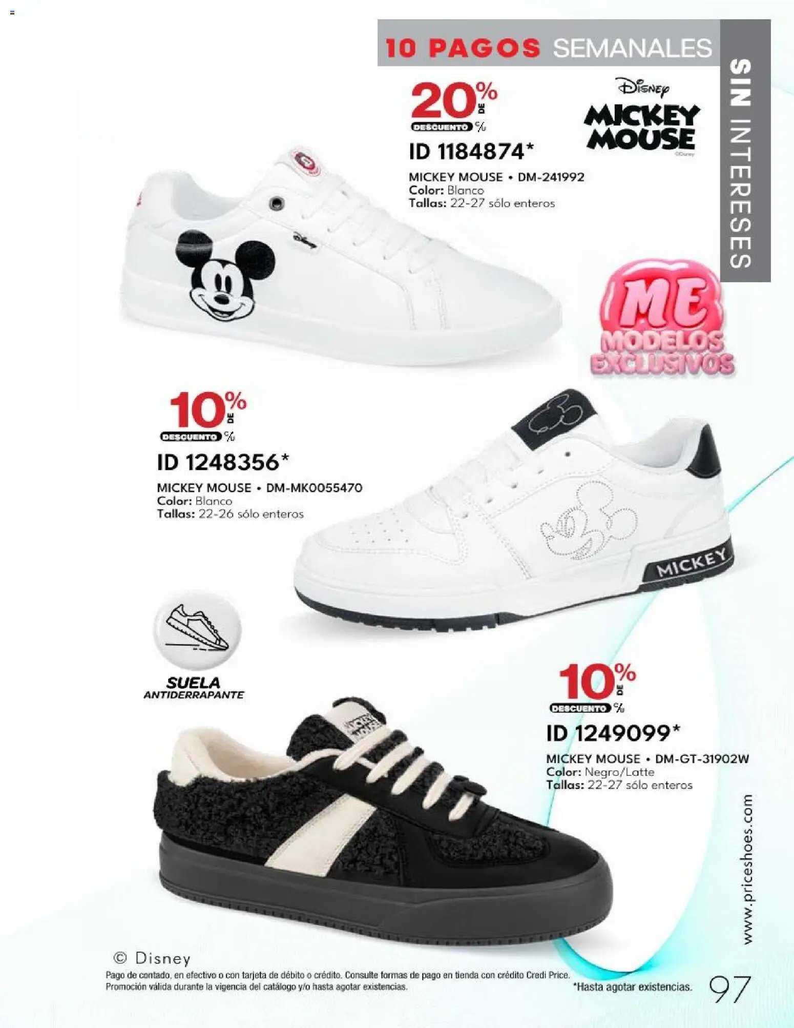 Price Shoes catálogo 10 Pagos Sin Intereses