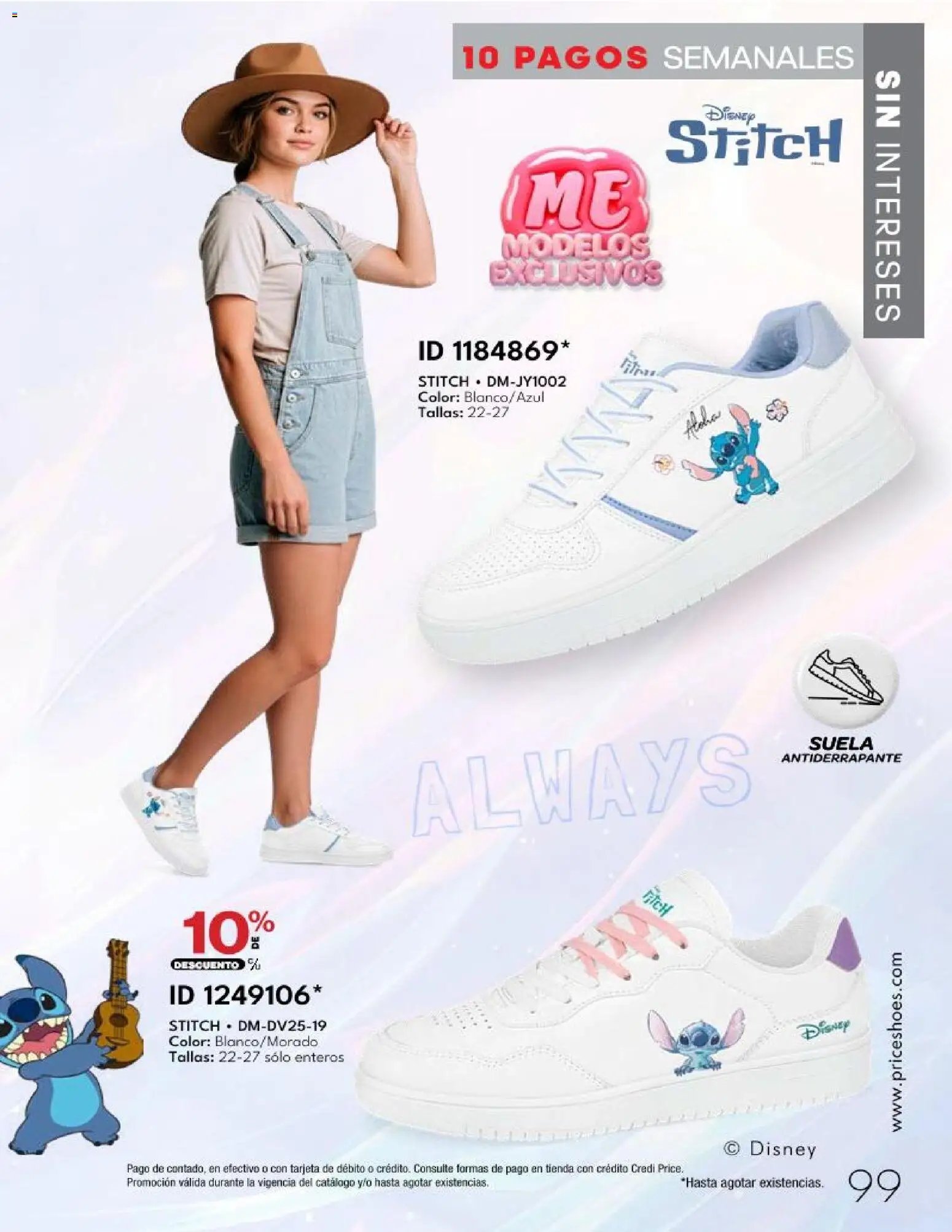 Price Shoes catálogo 10 Pagos Sin Intereses