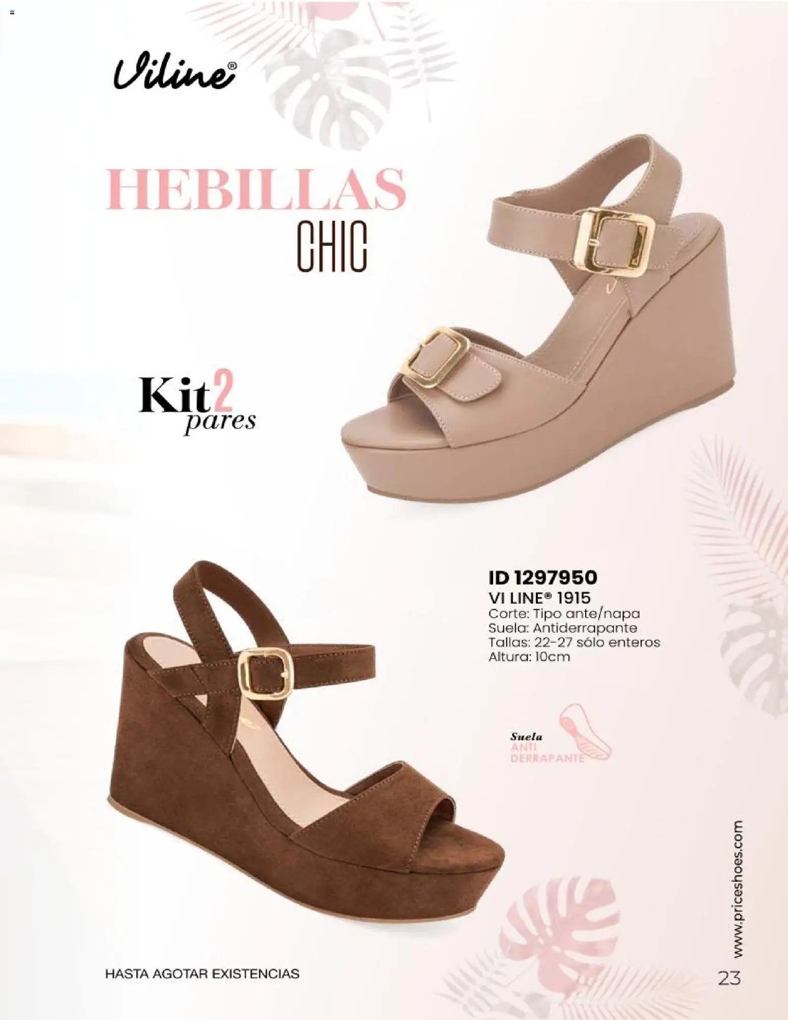 Price Shoes catálogo Sandalias Kits