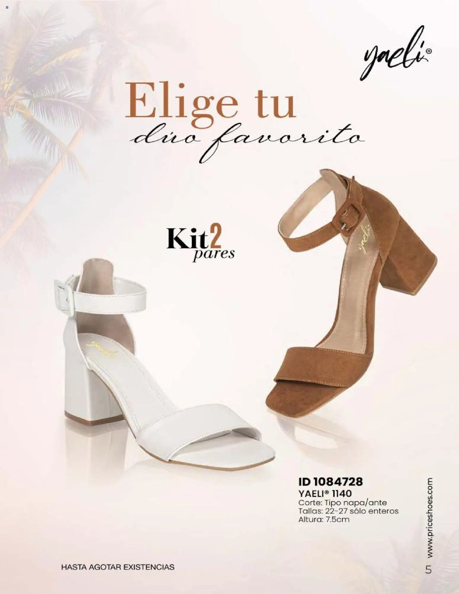 Price Shoes catálogo Sandalias Kits