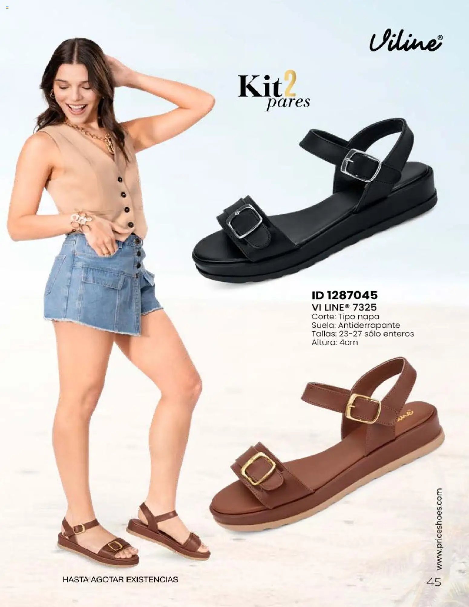 Price Shoes catálogo Sandalias Kits