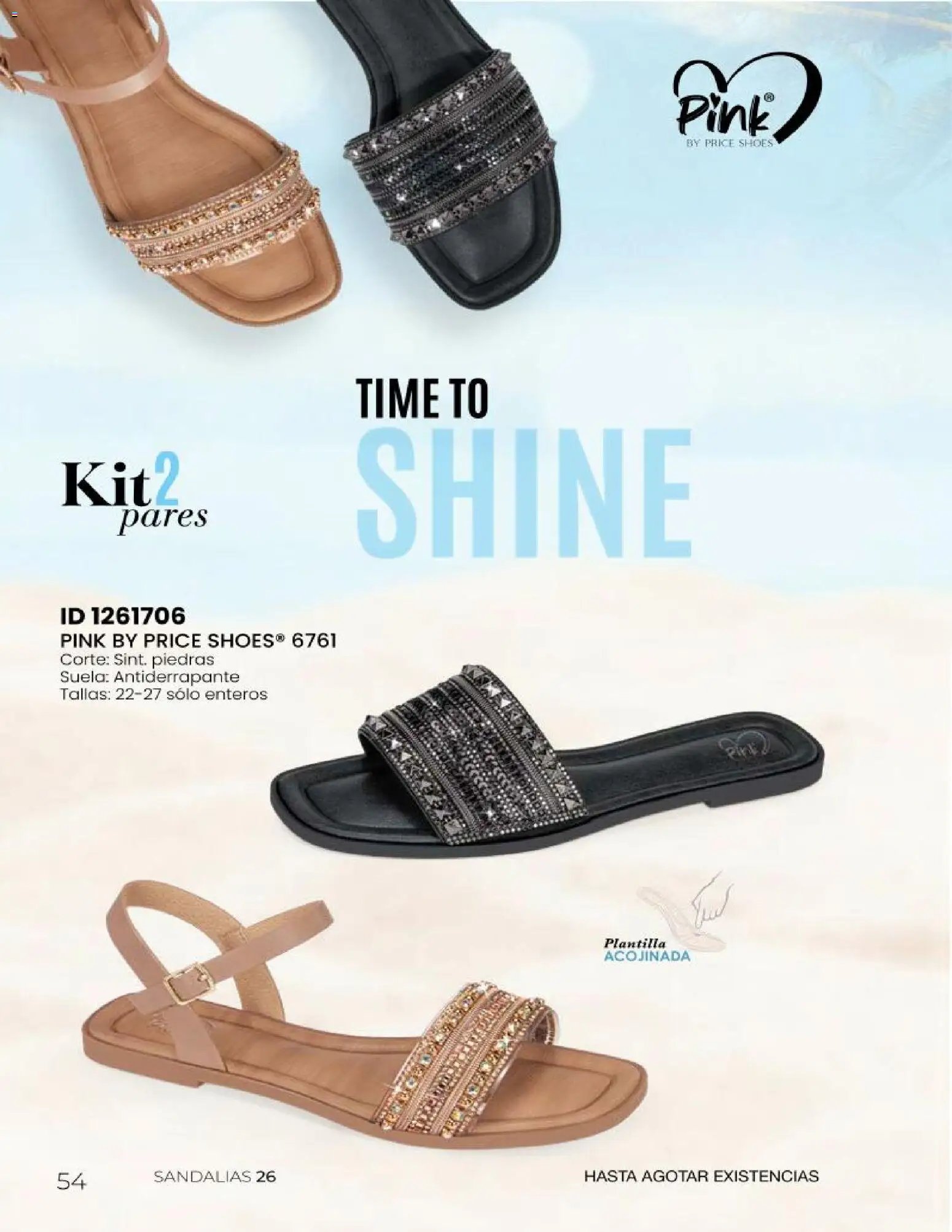 Price Shoes catálogo Sandalias Kits