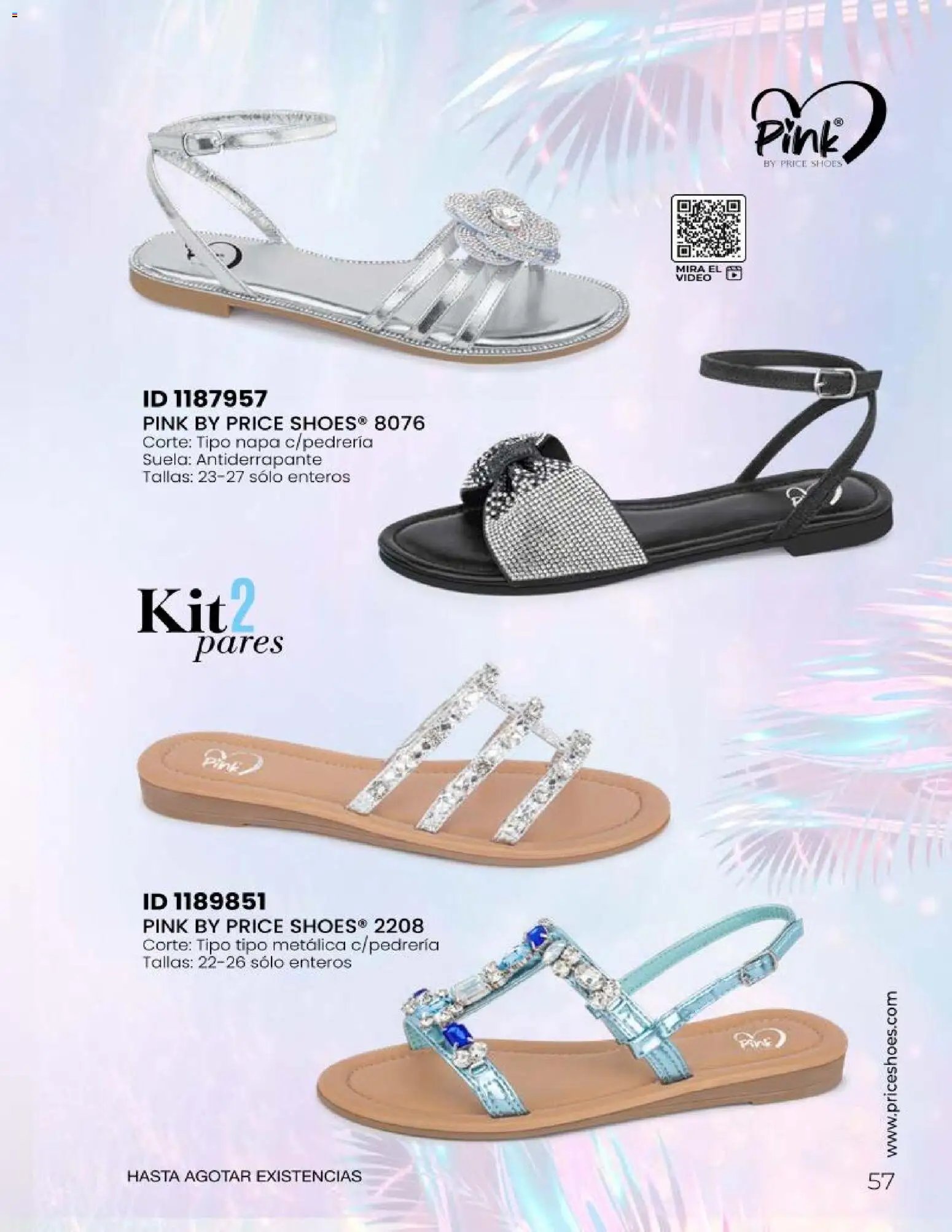 Price Shoes catálogo Sandalias Kits