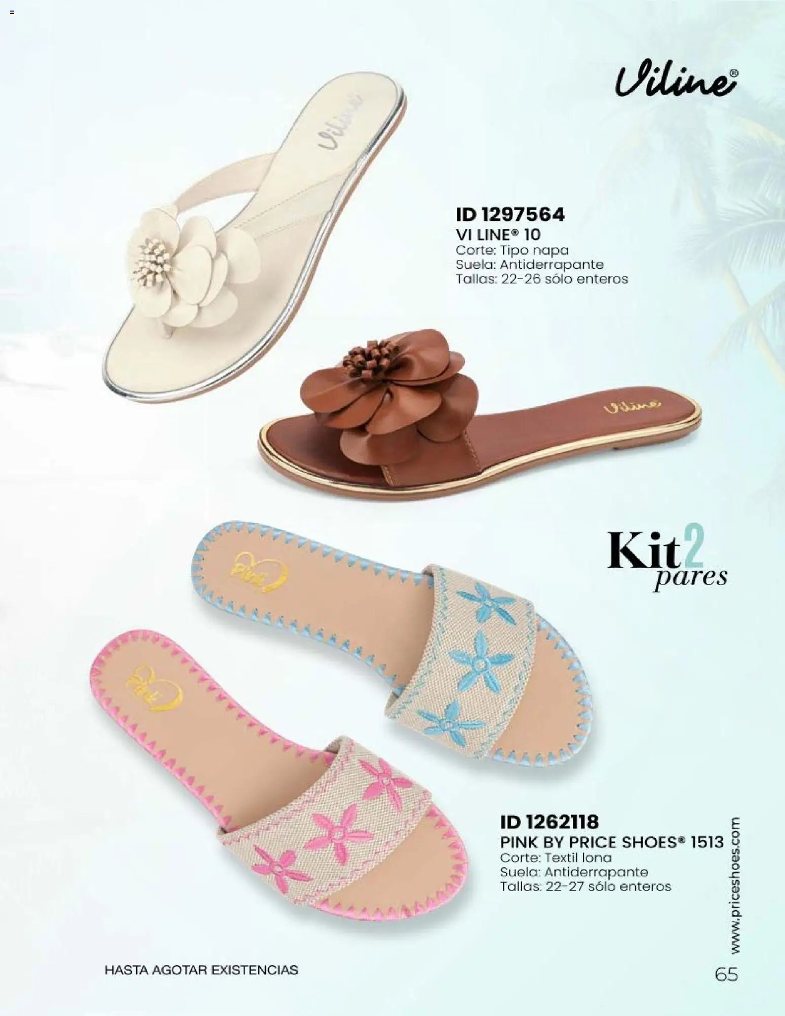 Price Shoes catálogo Sandalias Kits