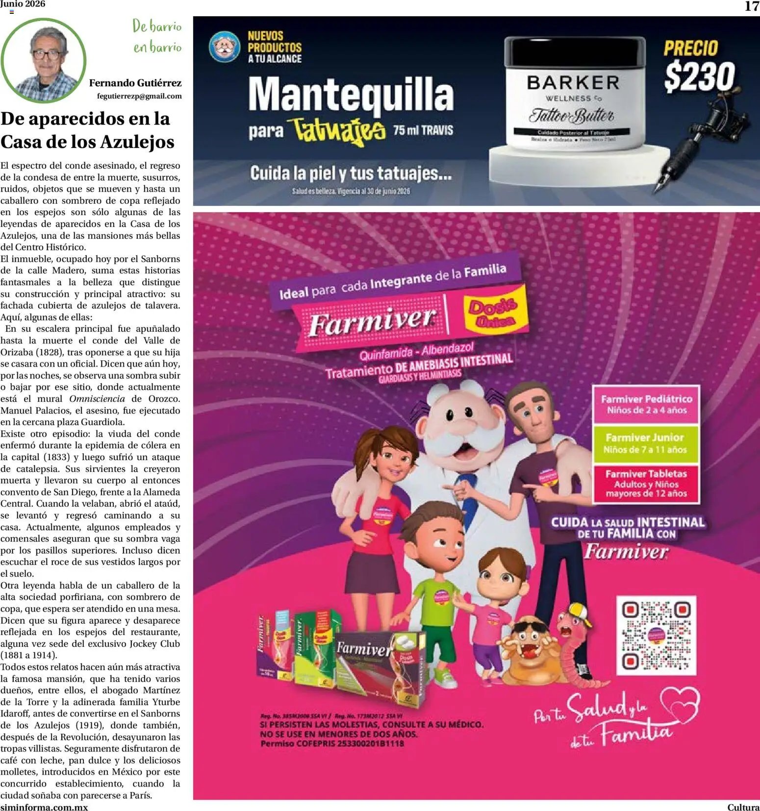 Farmacias Similares catálogo