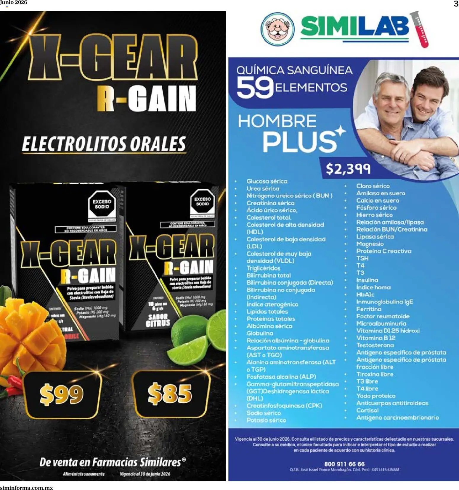 Farmacias Similares catálogo