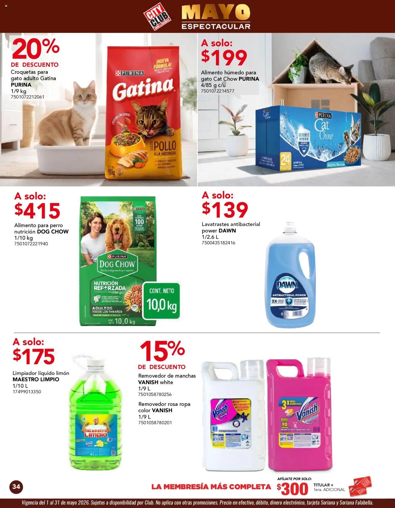 City Club catálogo