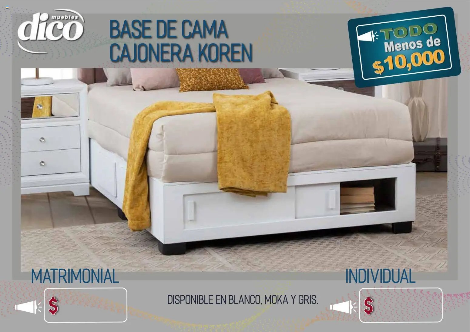 Muebles Dico catálogo Todo menos de 10000 Pacifico