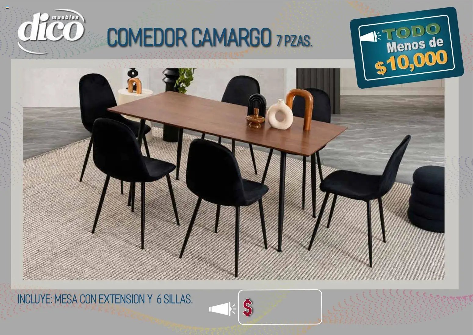 Muebles Dico catálogo Todo menos de 10000 Pacifico