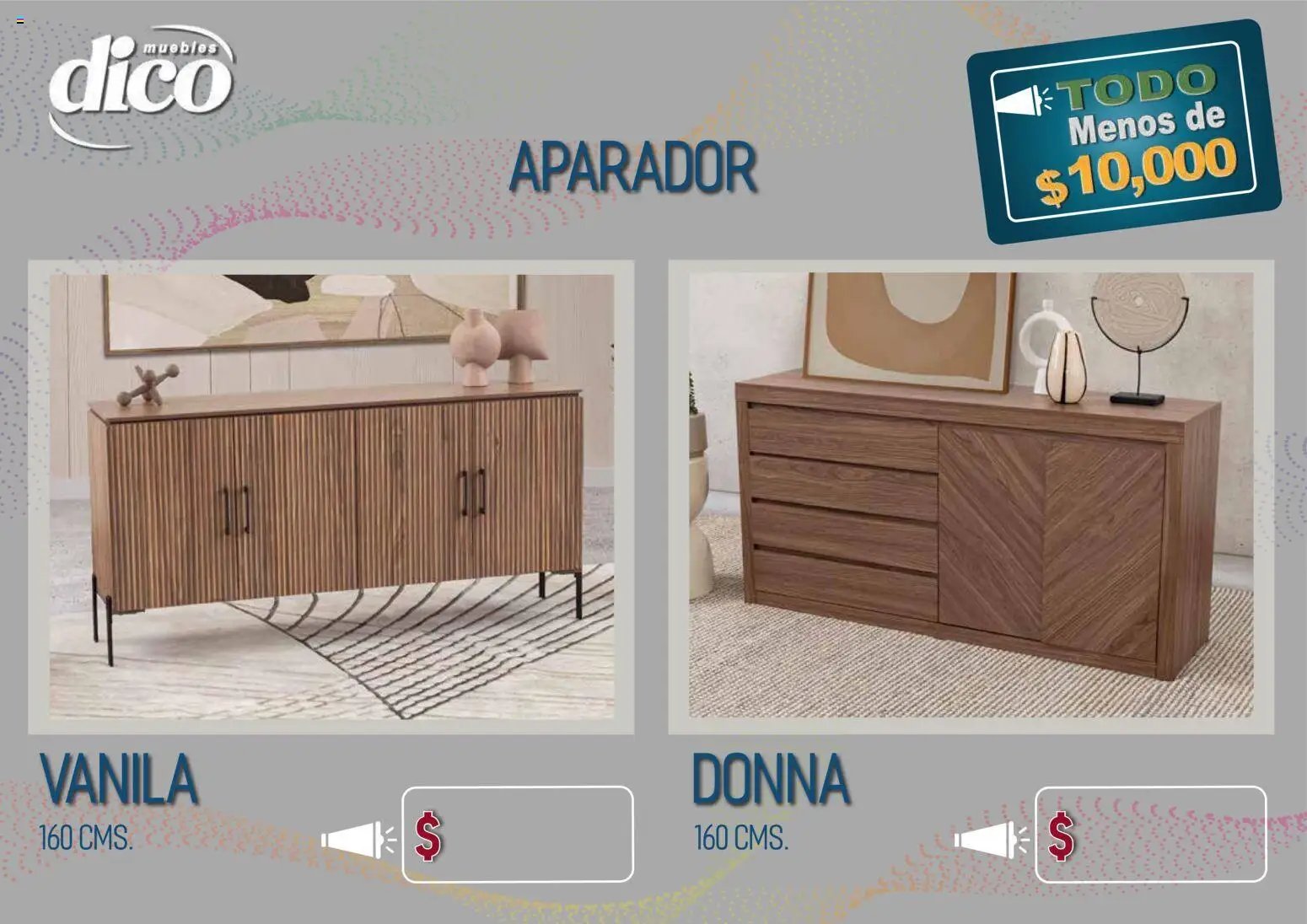 Muebles Dico catálogo Todo menos de 10000 Pacifico