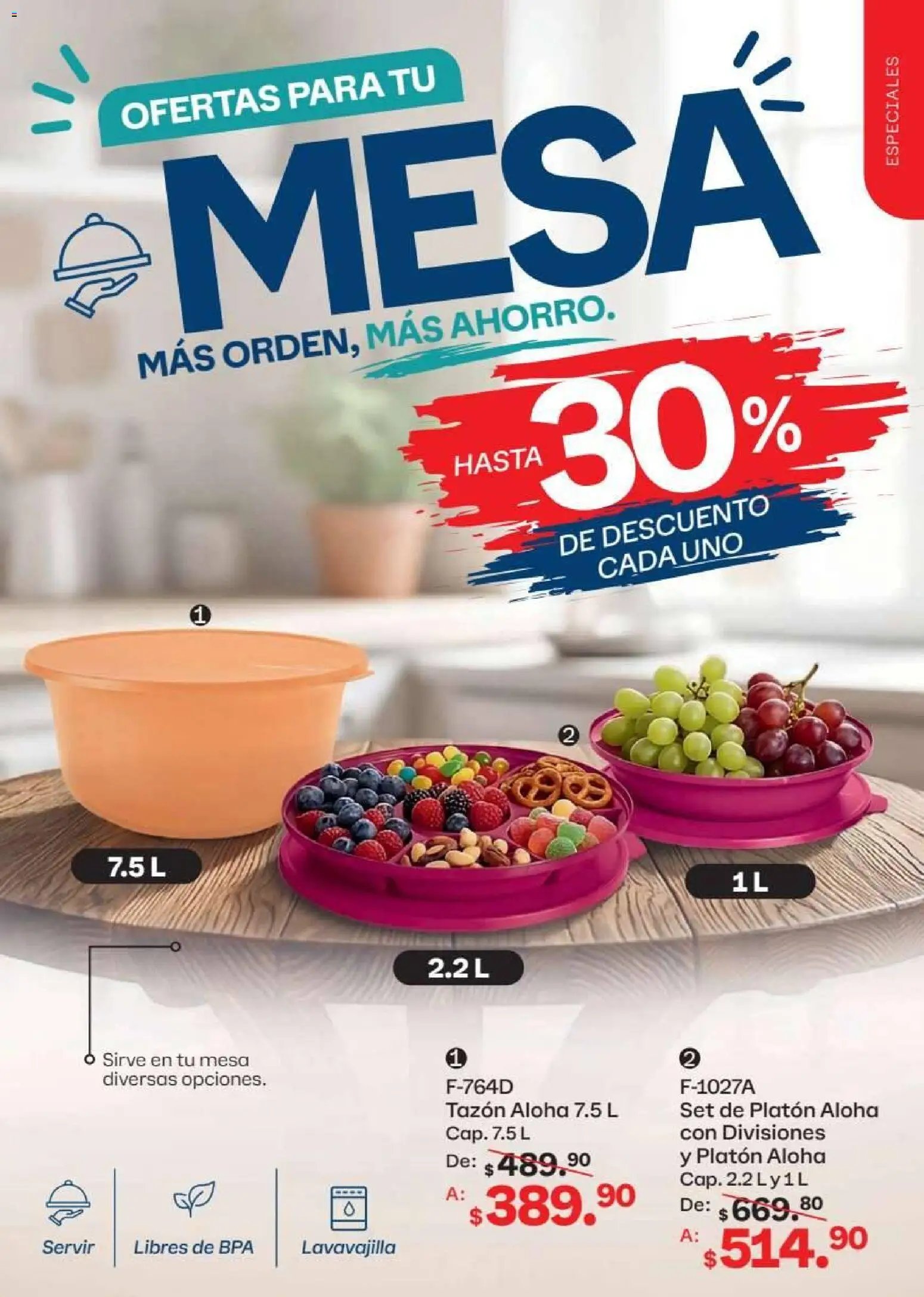 Tupperware catálogo