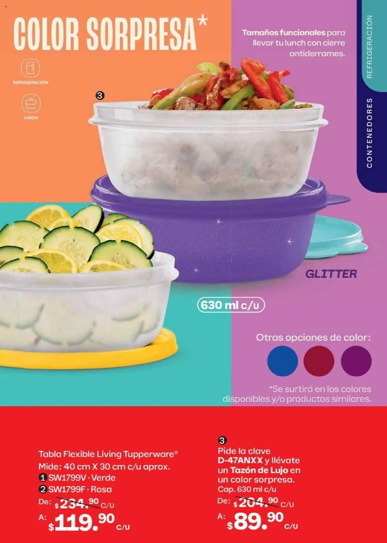 Tupperware catálogo
