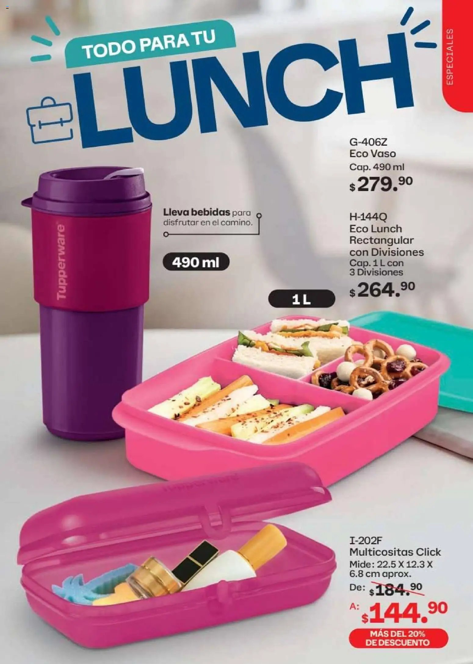 Tupperware catálogo