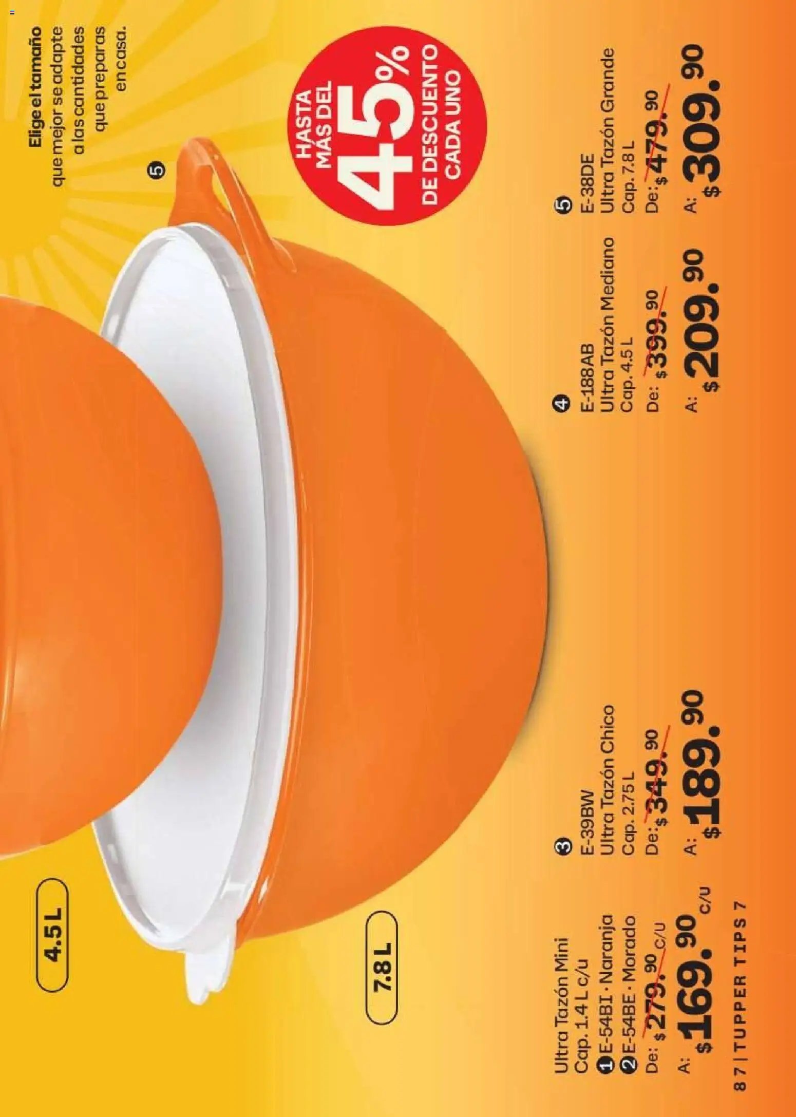 Tupperware catálogo