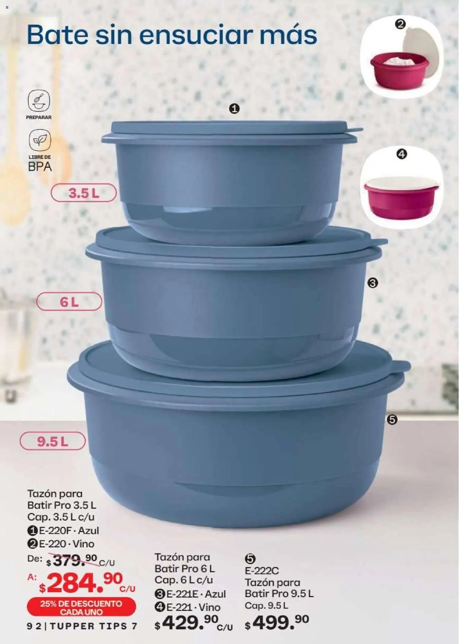 Tupperware catálogo