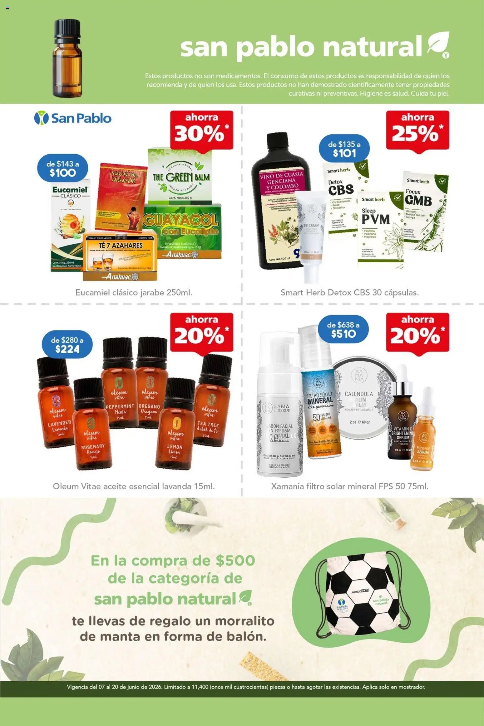 Farmacia San Pablo catálogo