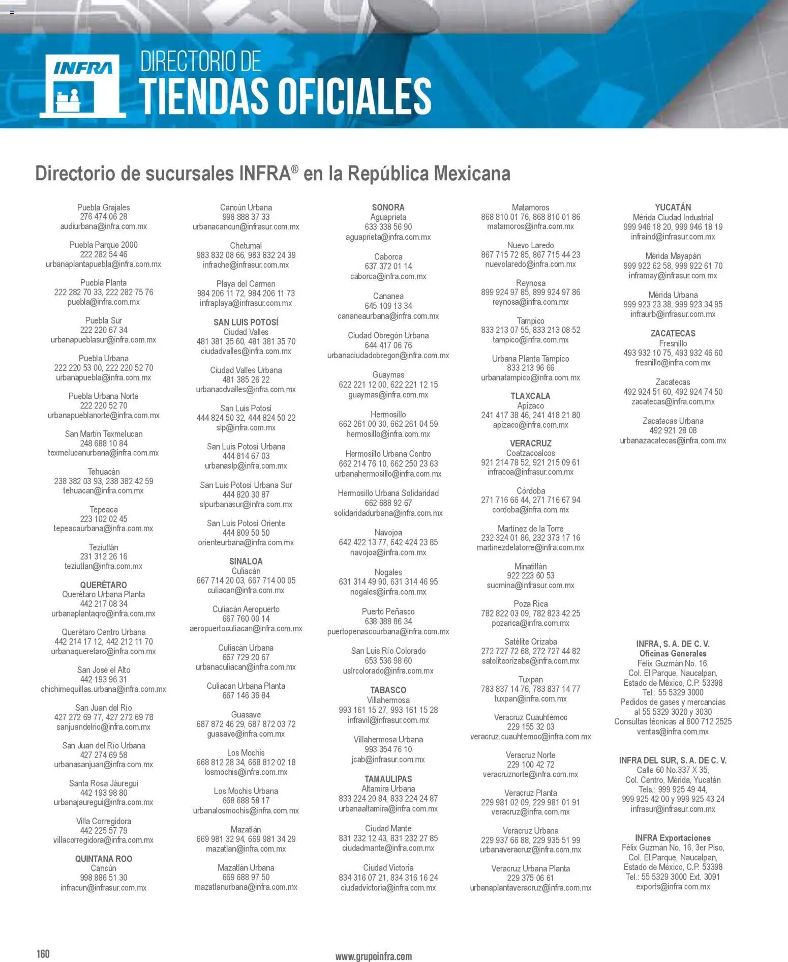 Infra catálogo