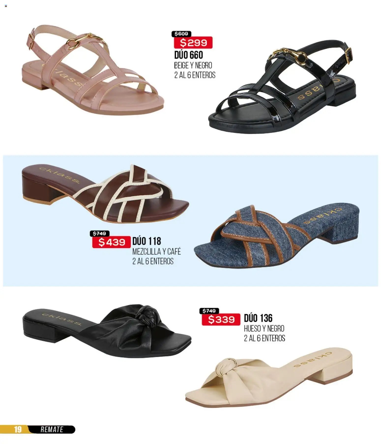 Cklass catálogo Remate Ropa 3X2