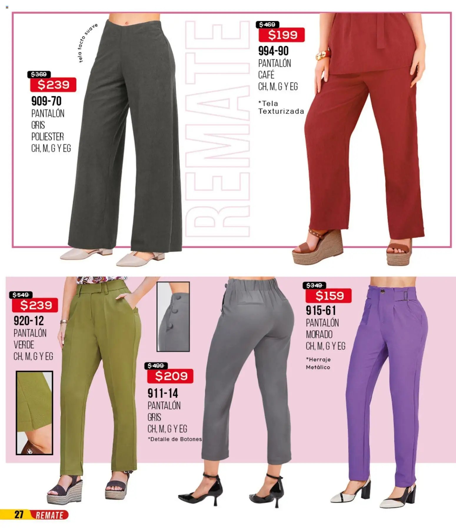 Cklass catálogo Remate Ropa 3X2