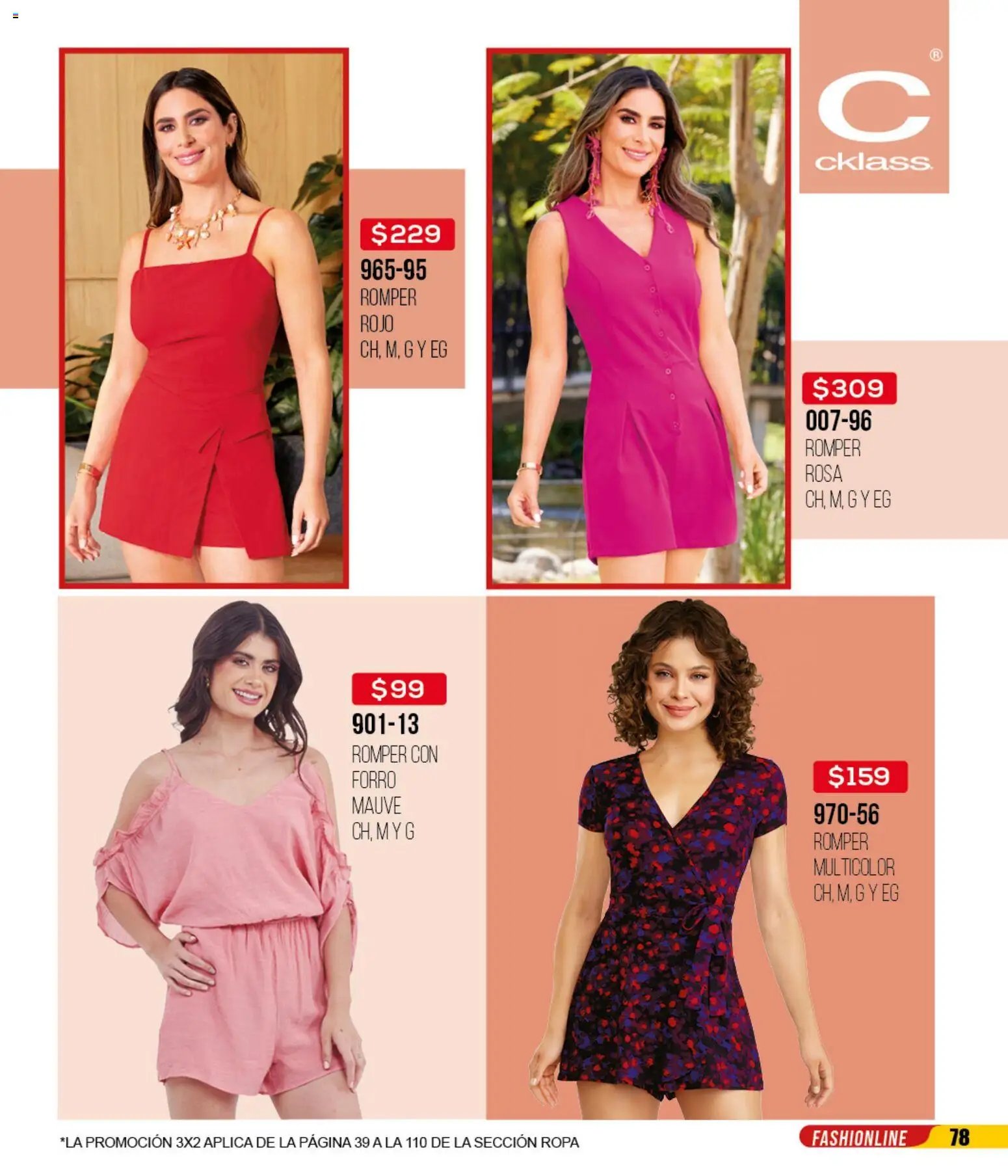 Cklass catálogo Remate Ropa 3X2