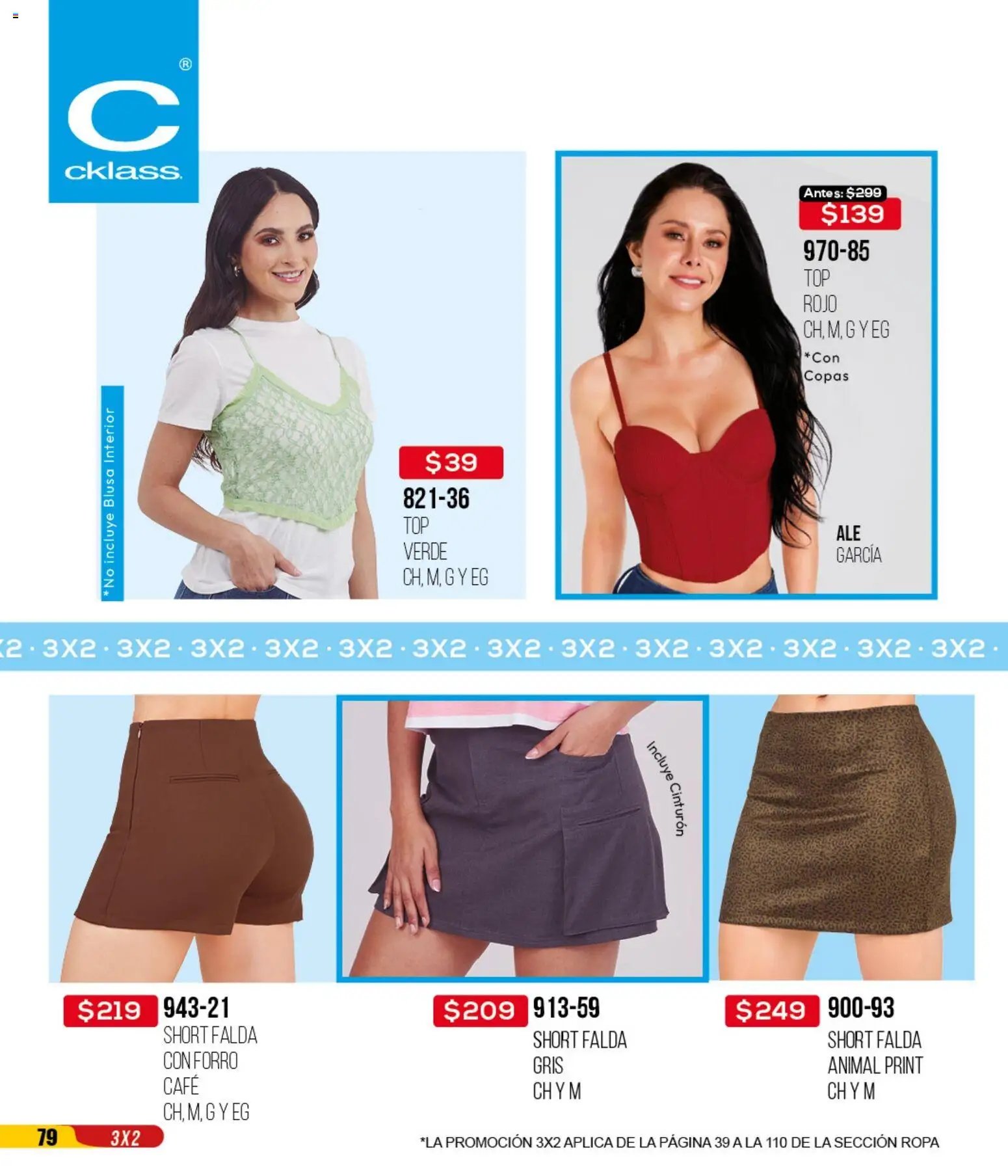 Cklass catálogo Remate Ropa 3X2
