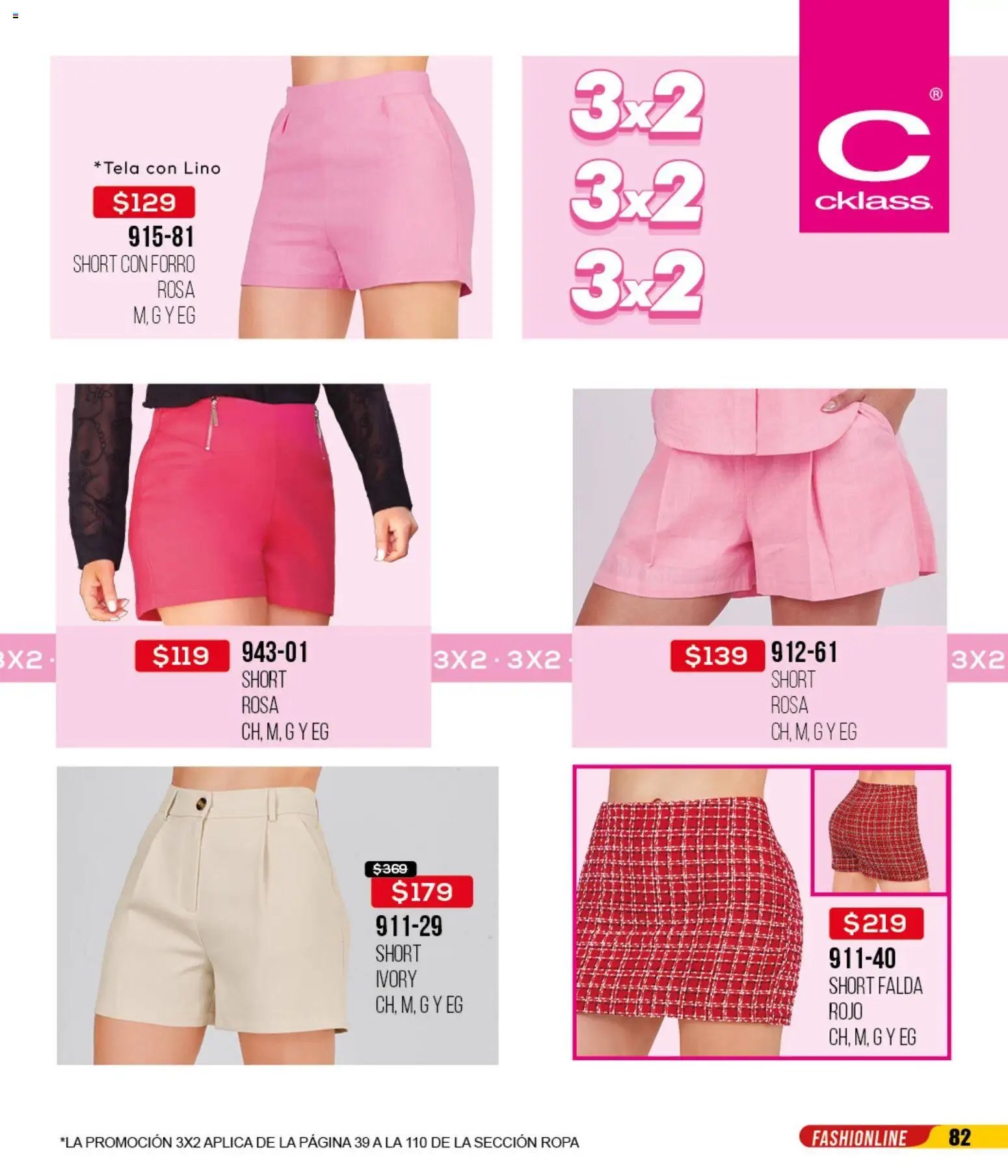 Cklass catálogo Remate Ropa 3X2