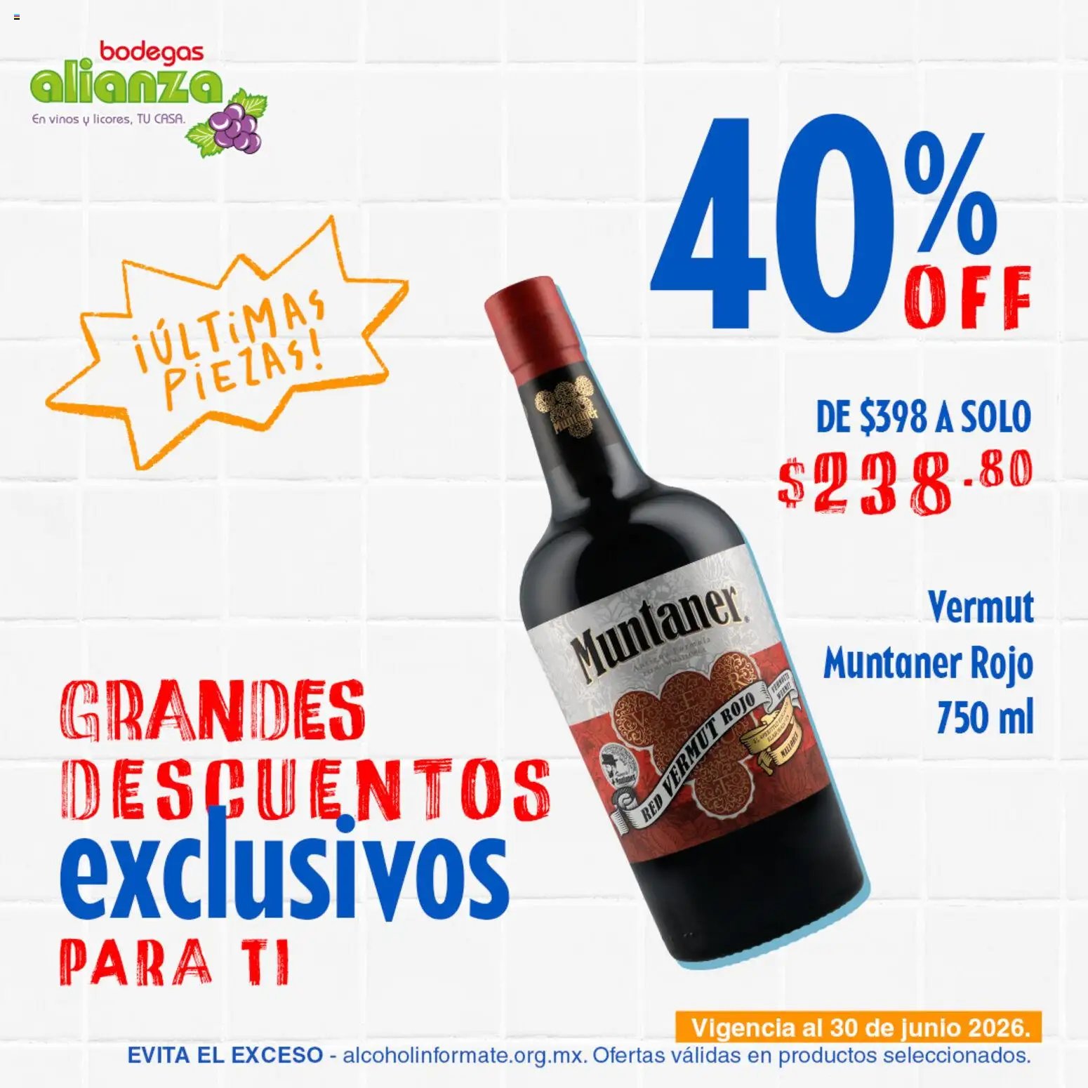 Bodegas Alianza catálogo Grandes descuentos
