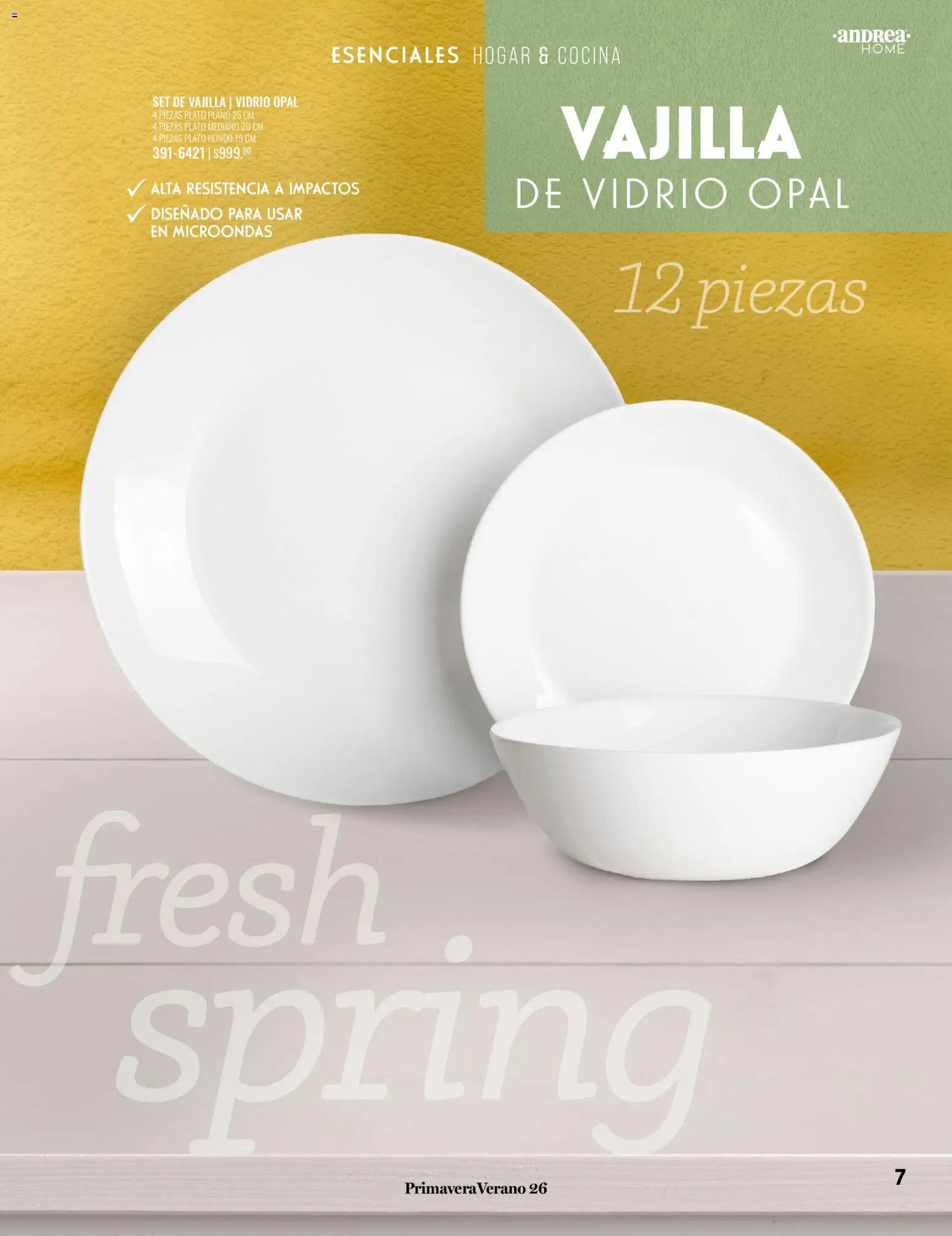 Andrea catálogo Tu hogar esta primavera
