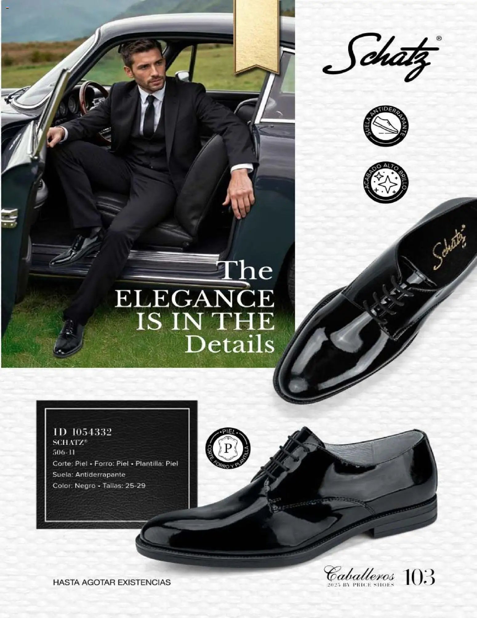 Price Shoes catálogo Caballeros