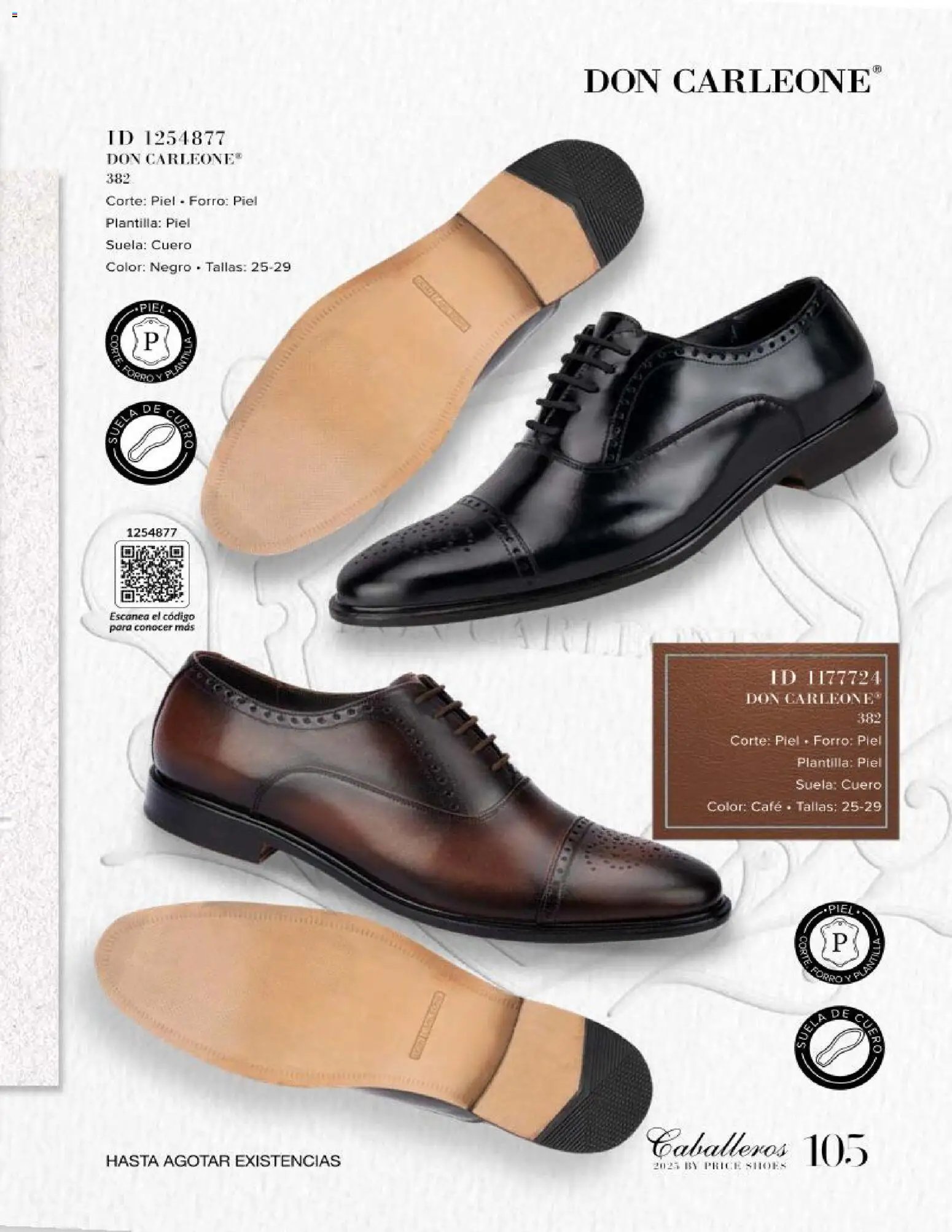 Price Shoes catálogo Caballeros