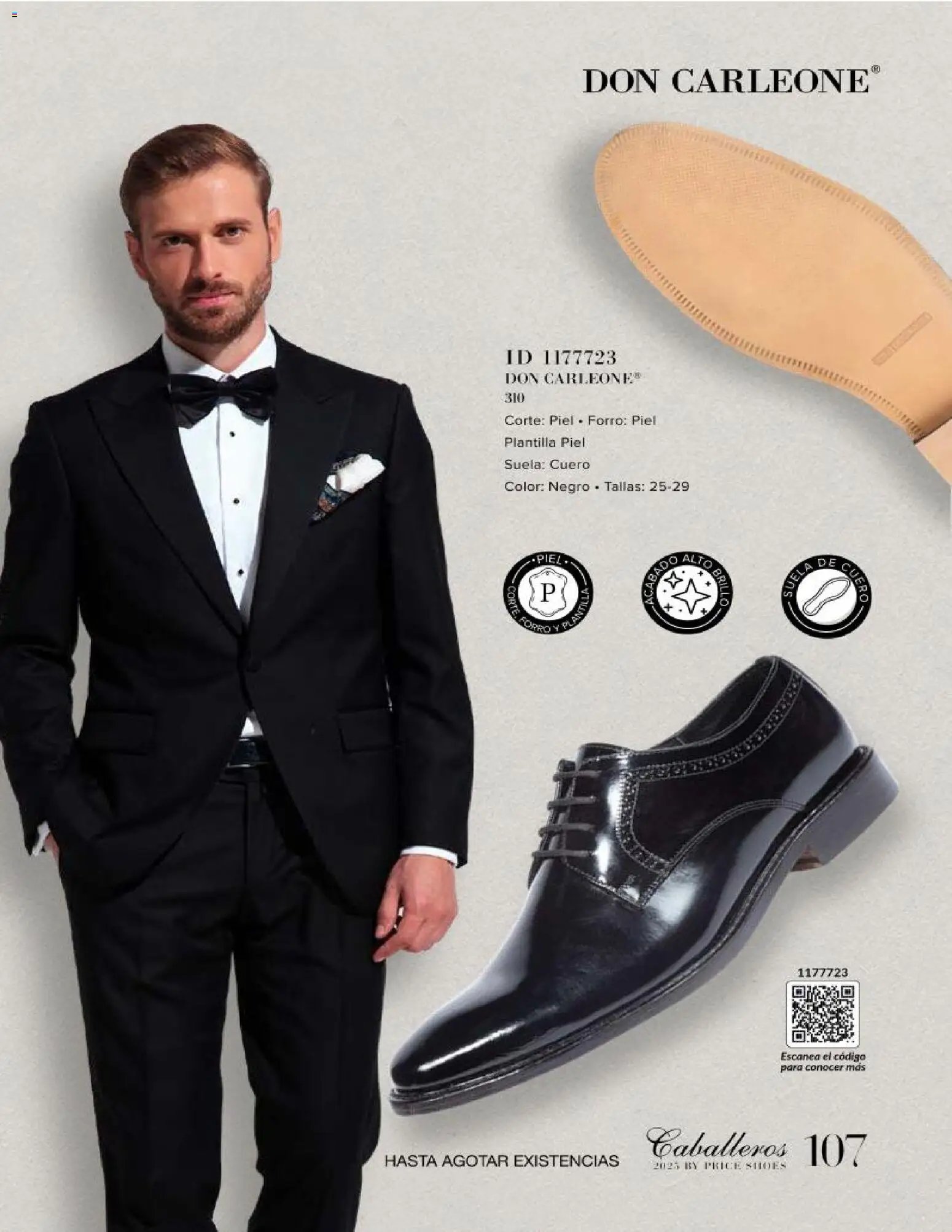 Price Shoes catálogo Caballeros