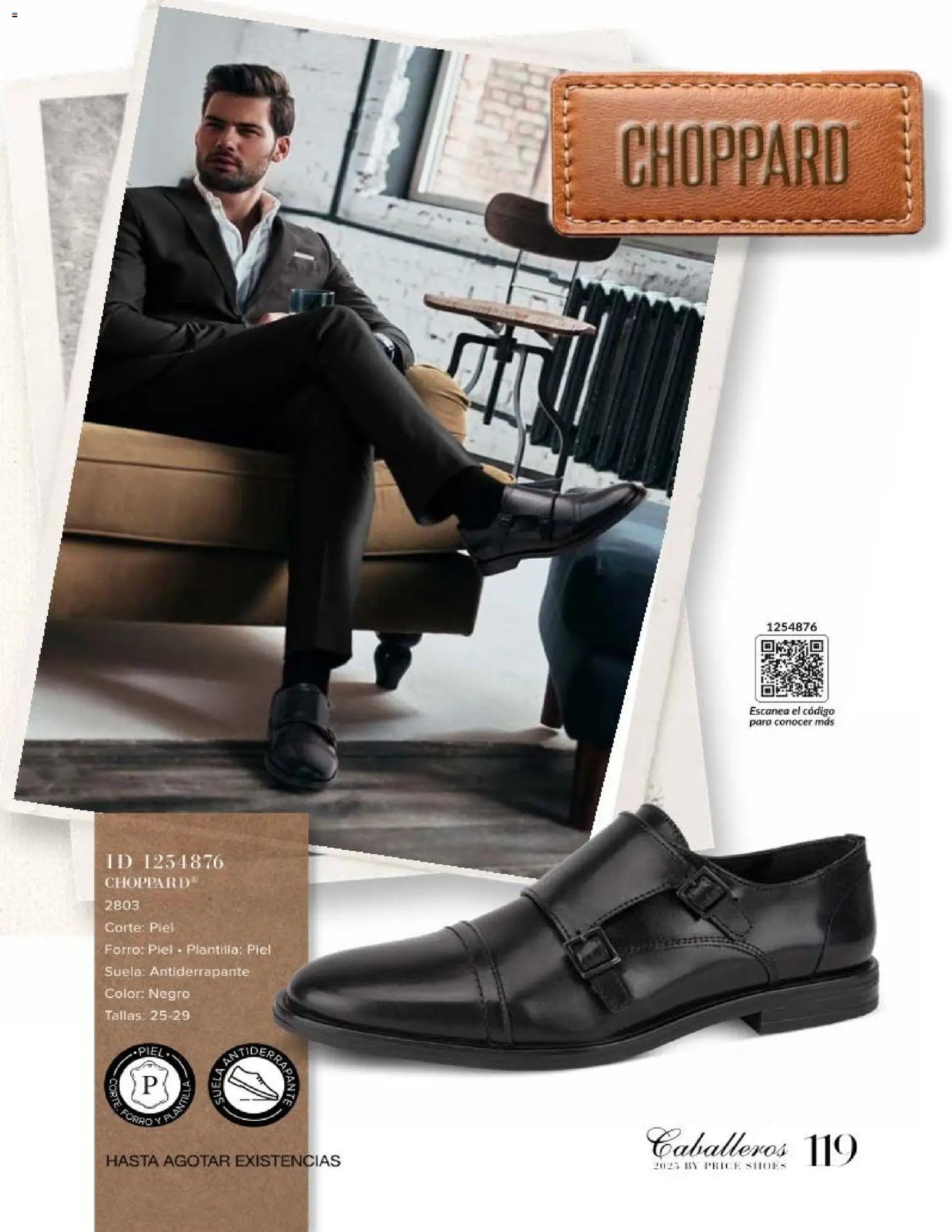 Price Shoes catálogo Caballeros