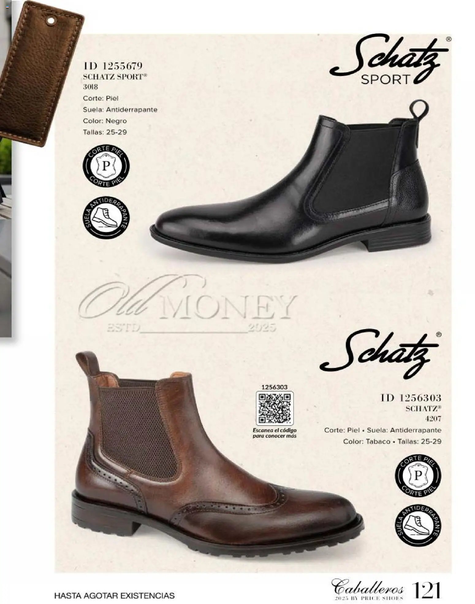 Price Shoes catálogo Caballeros