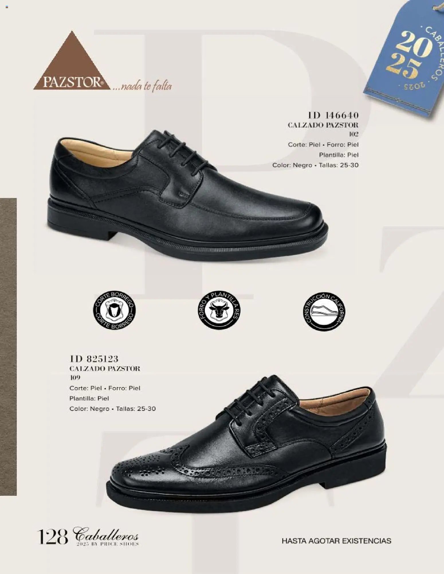 Price Shoes catálogo Caballeros